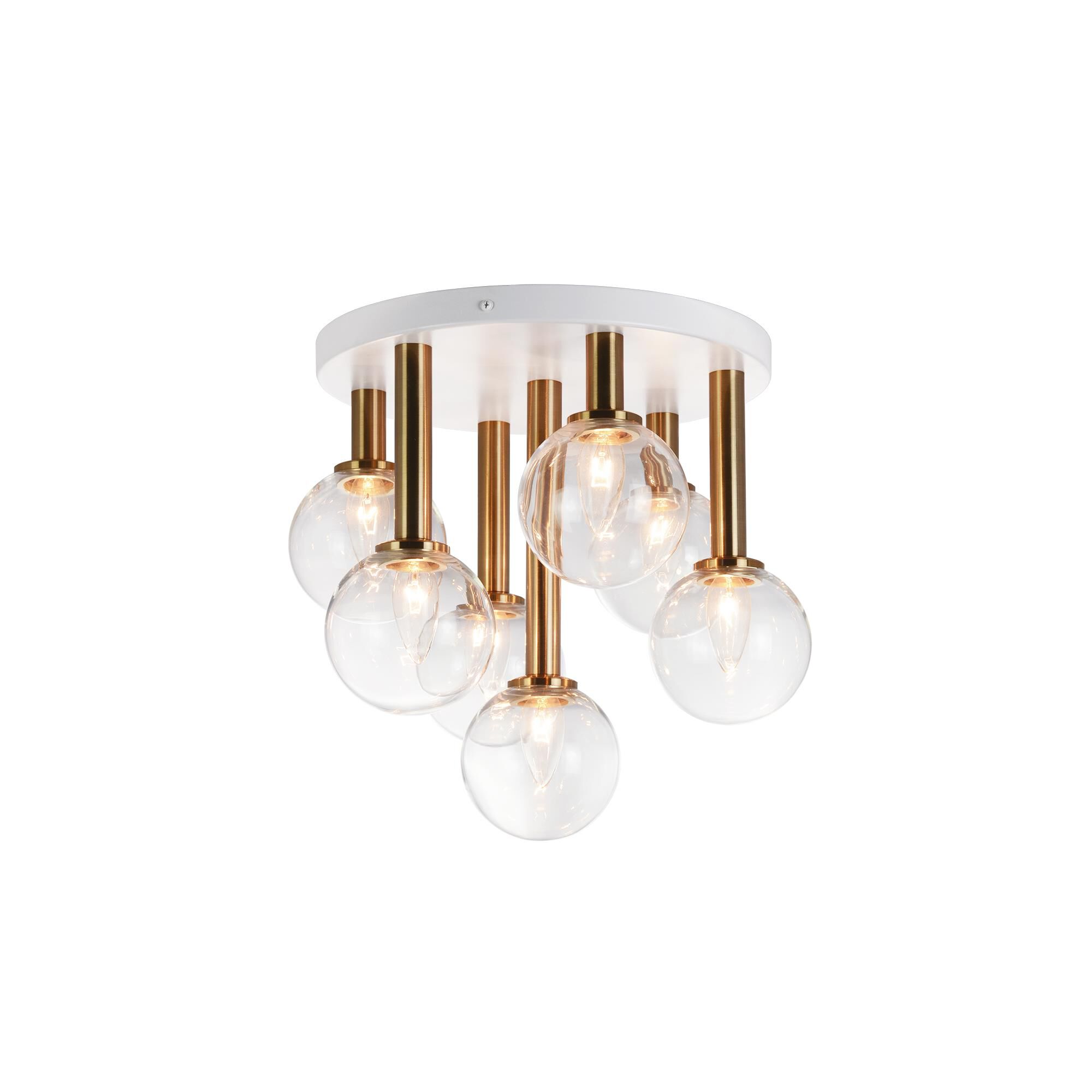 Stellar 7 Light Flush Mount by Matteo Lighting