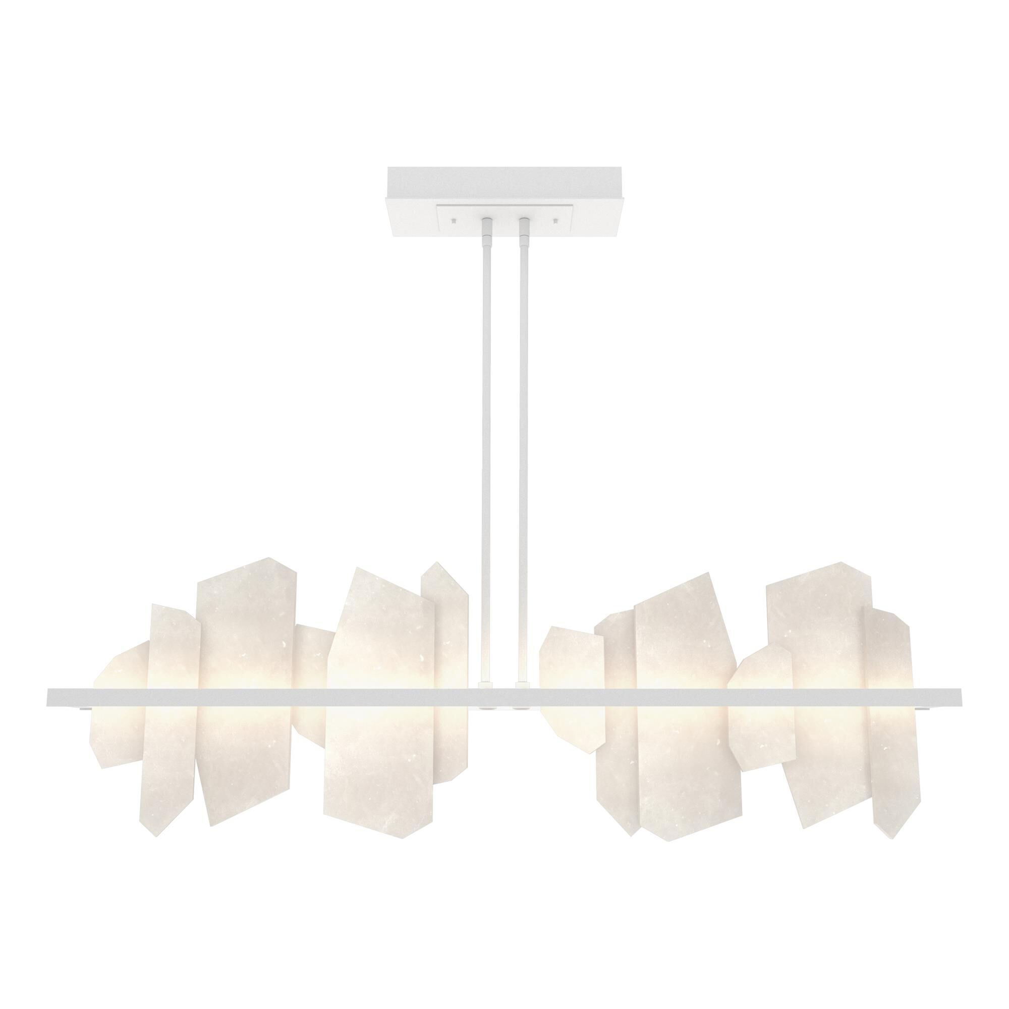 Shown in White finish and Alabaster accent
