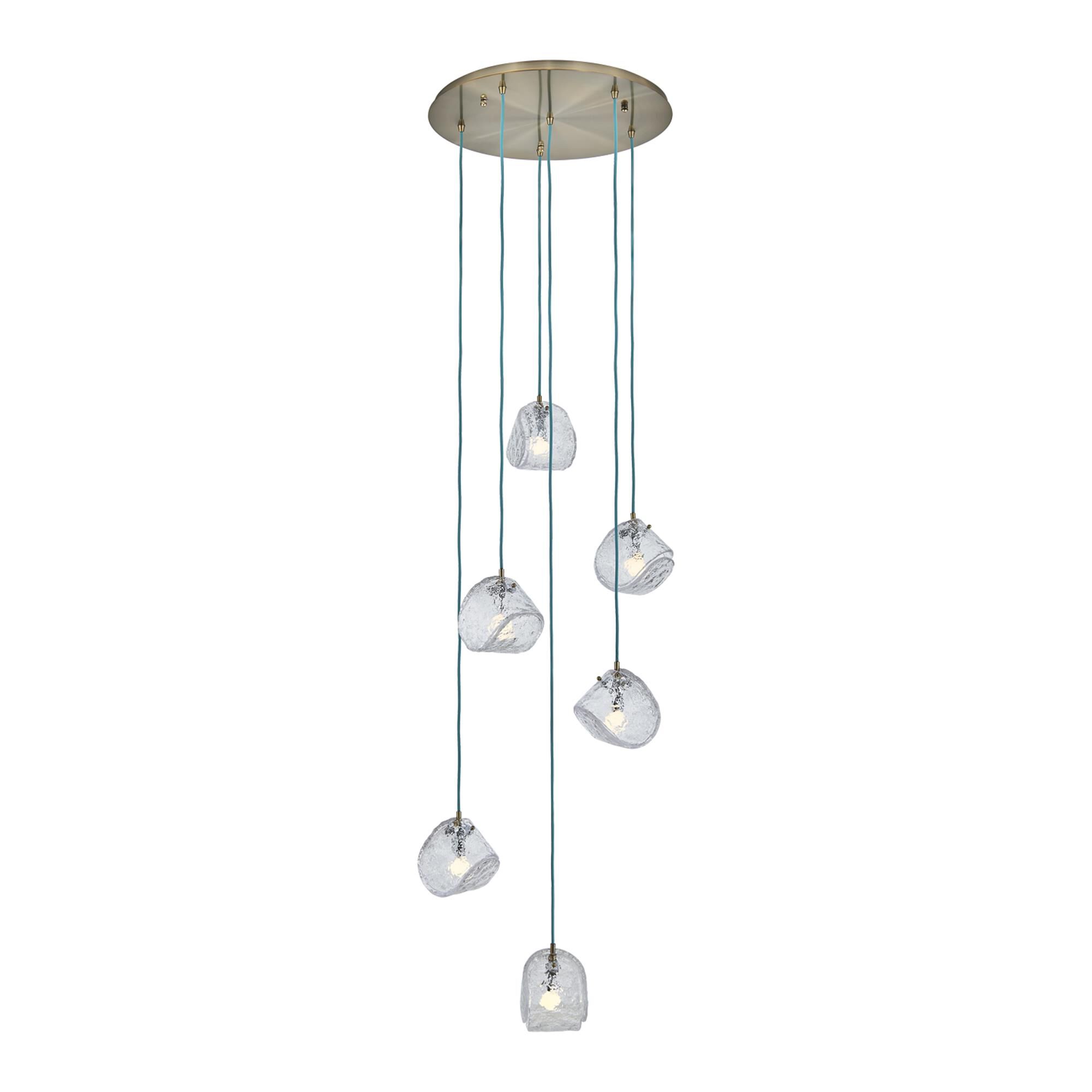 Pallina 24 Inch Multi Light Pendant by Kalco Lighting