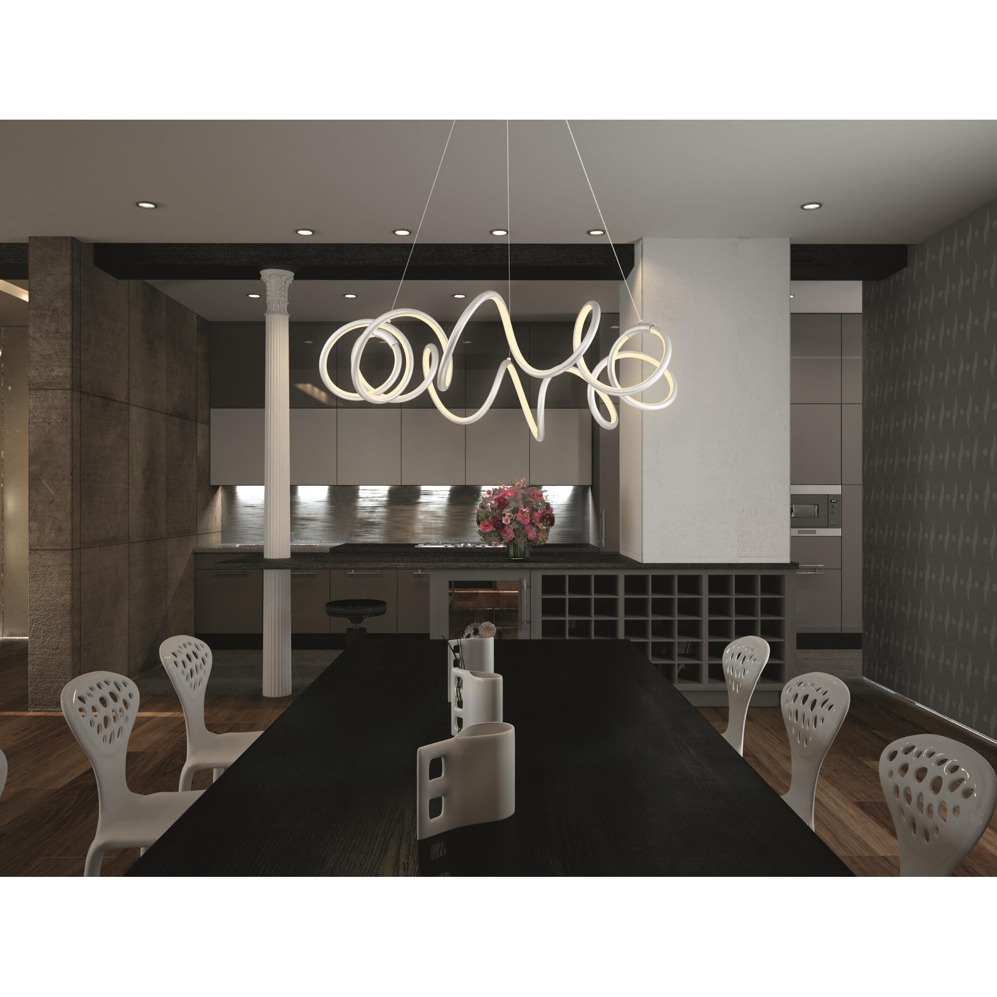 Arnsberg Alexander 33 Inch LED Chandelier