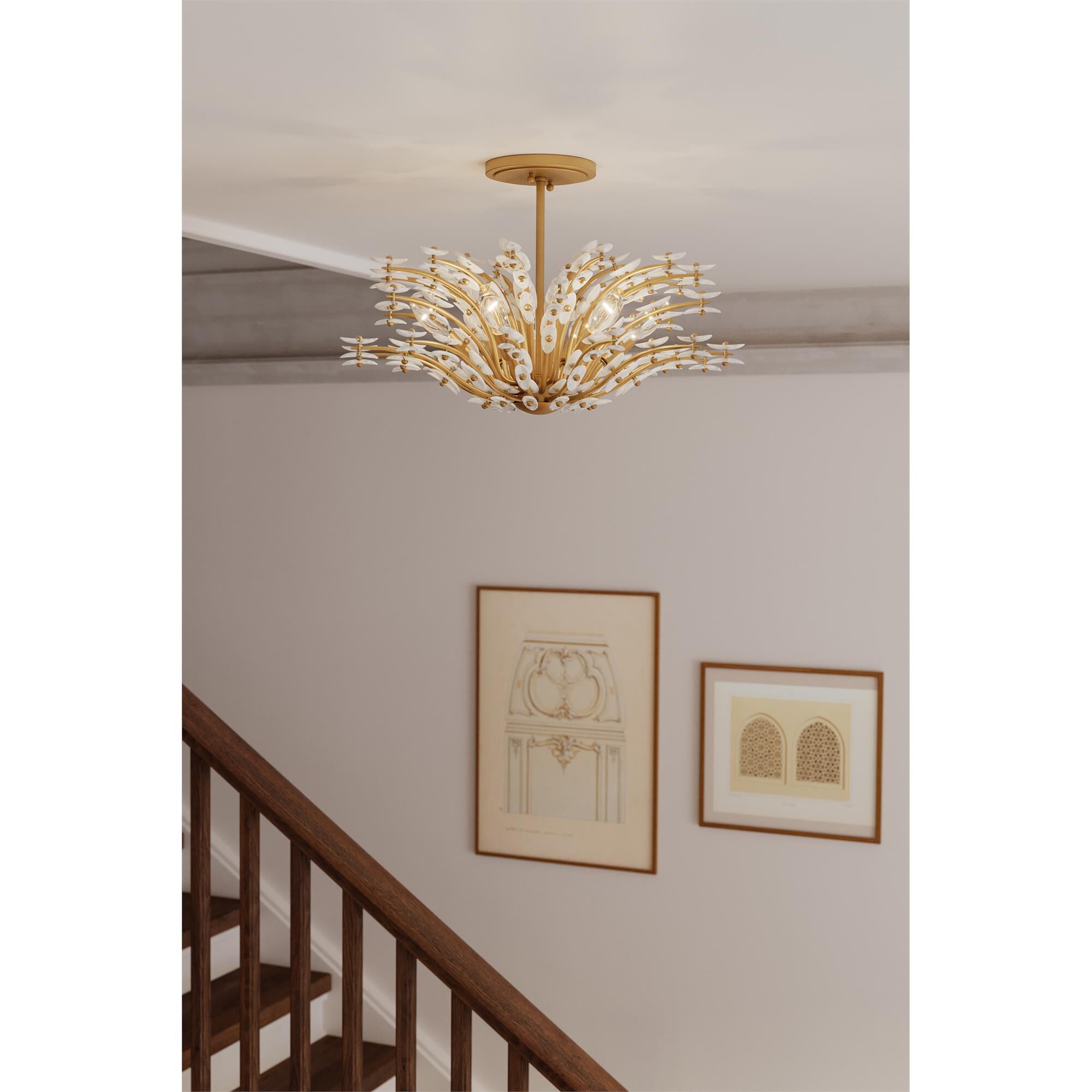Shown in Painted Legacy Brass finish