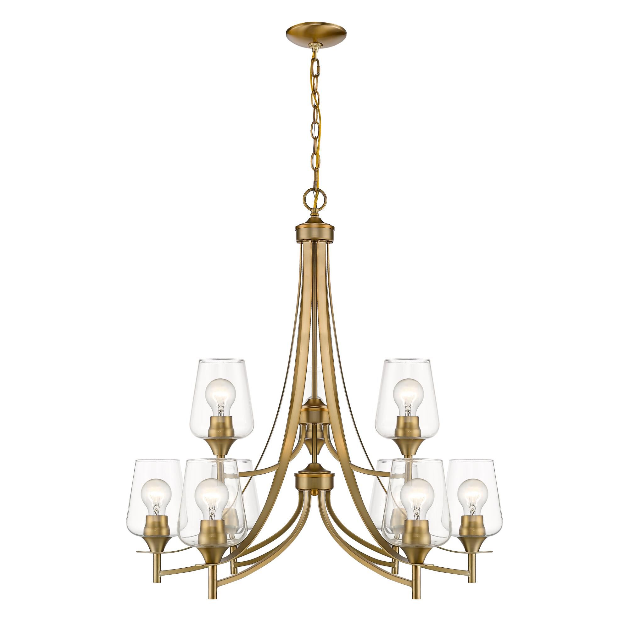 Joliet 31 Inch 9 Light Chandelier by Z-Lite
