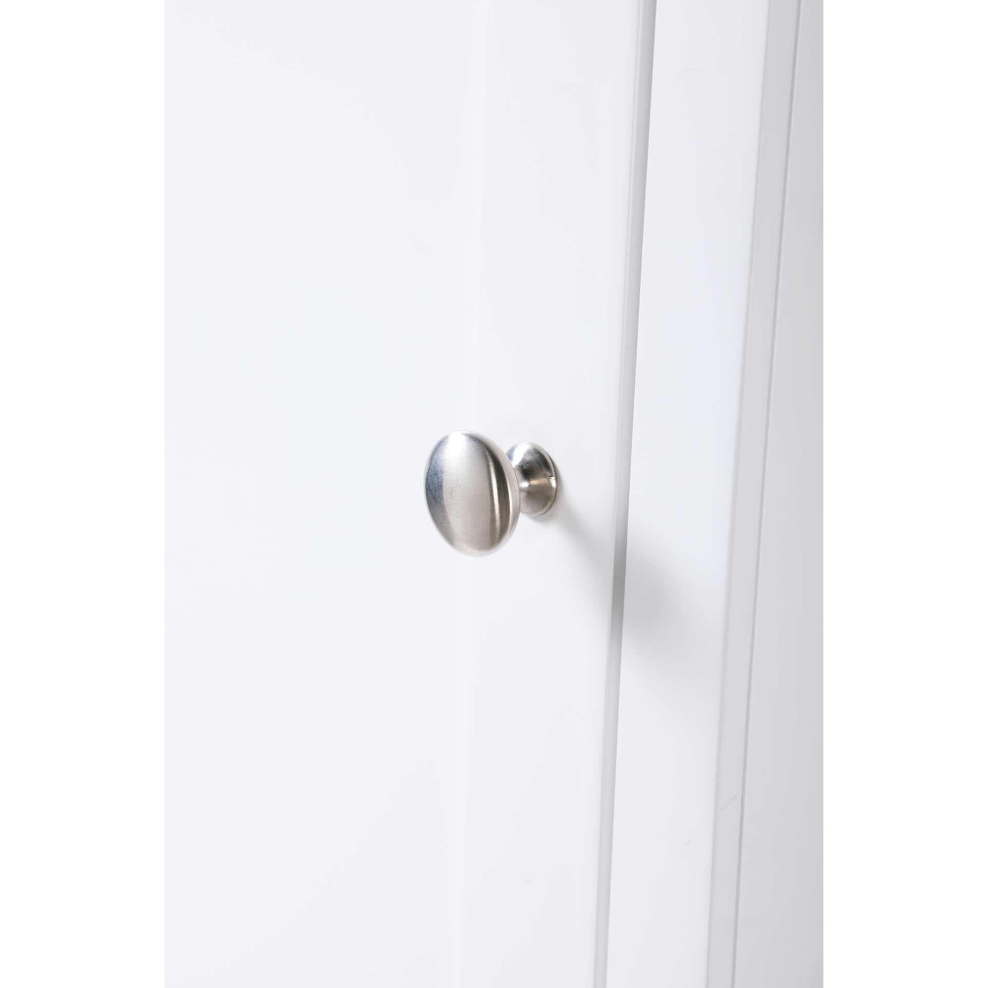 Shown in White finish