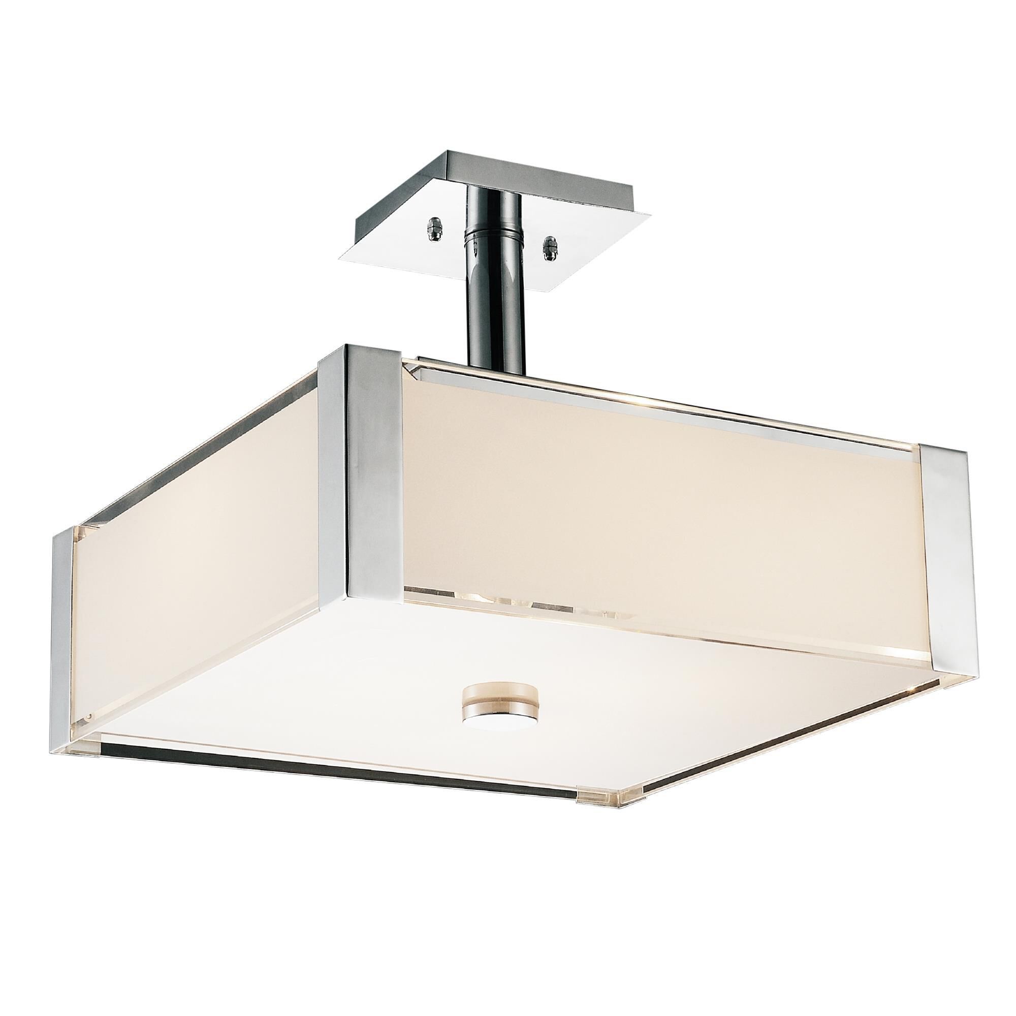 Lucie 21 Inch 5 Light Semi Flush Mount by CWI Lighting