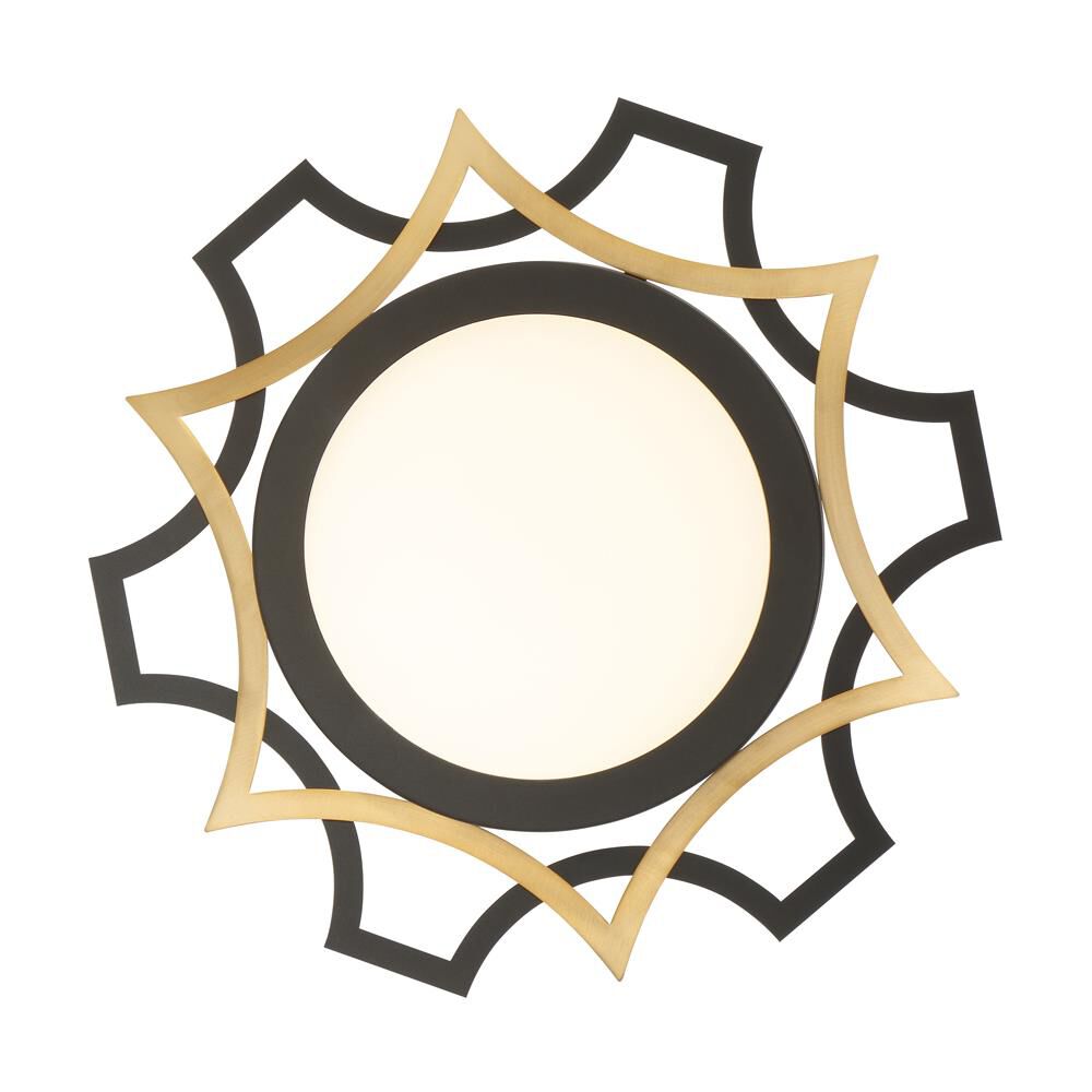 Led Flushmount 15 Inch 1 Light LED Flush Mount by Designers Fountain