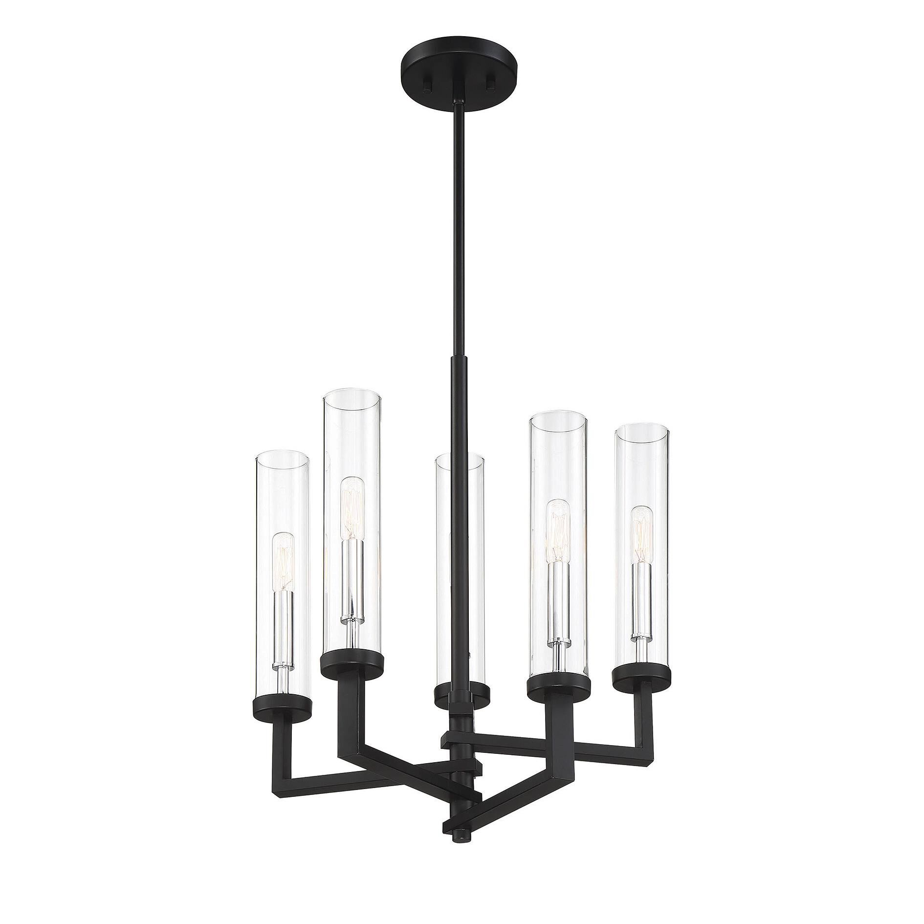 Folsom 17 Inch 5 Light Mini Chandelier by Savoy House