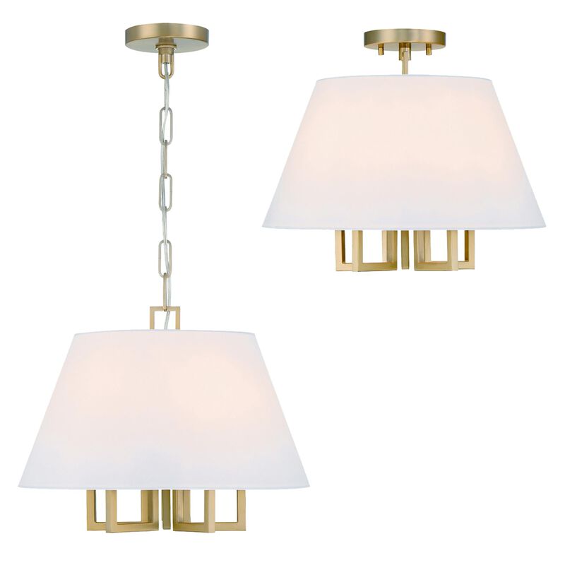 Westwood 16 Inch Mini Chandelier by Crystorama