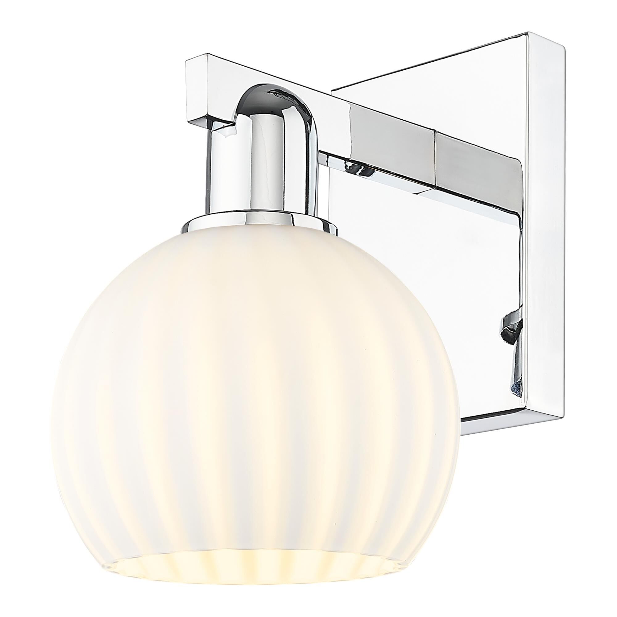 Bruno Marashlian White Venetian 10 Inch Wall Sconce by Innovations Lighting