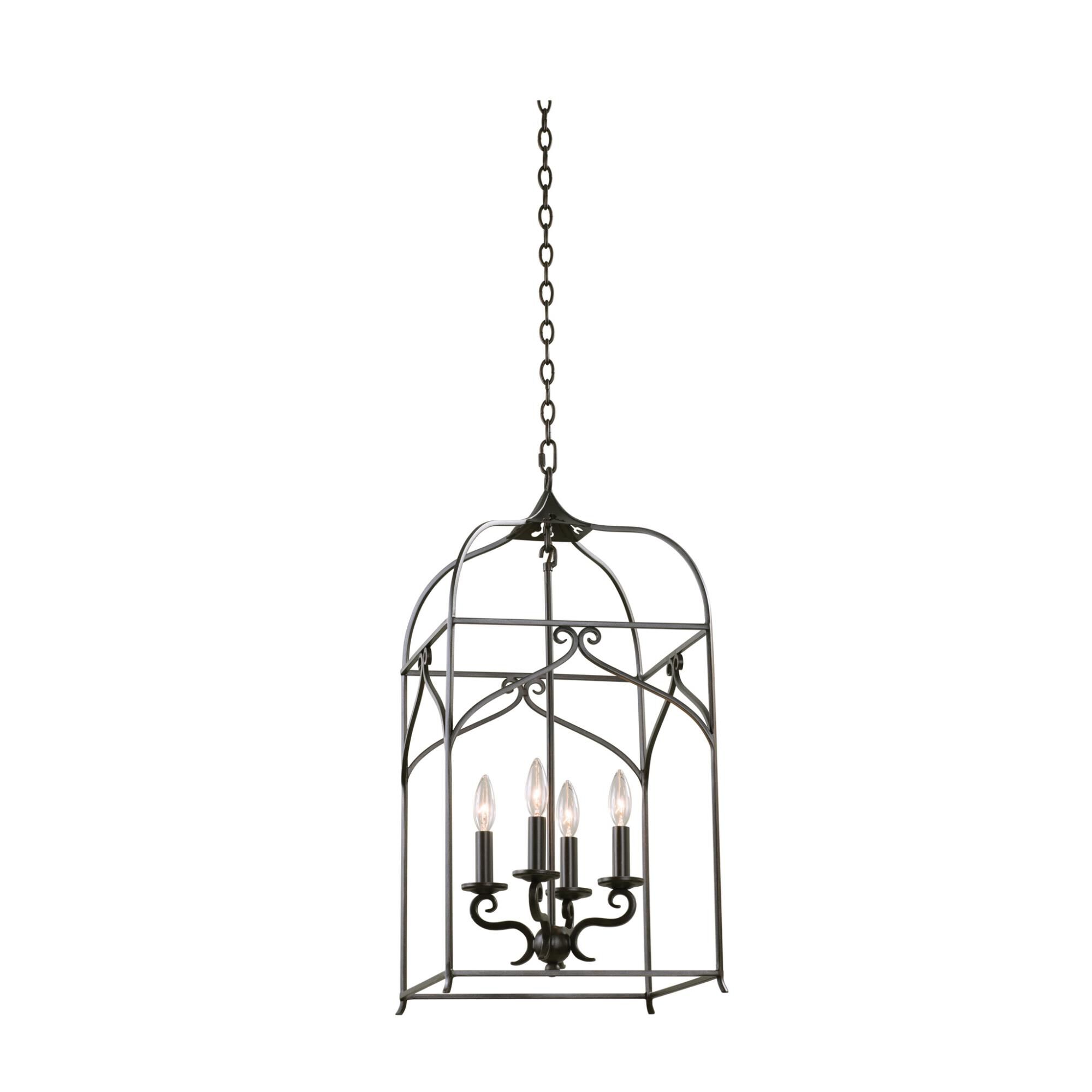 Somers 14 Inch Cage Pendant by Kalco Lighting