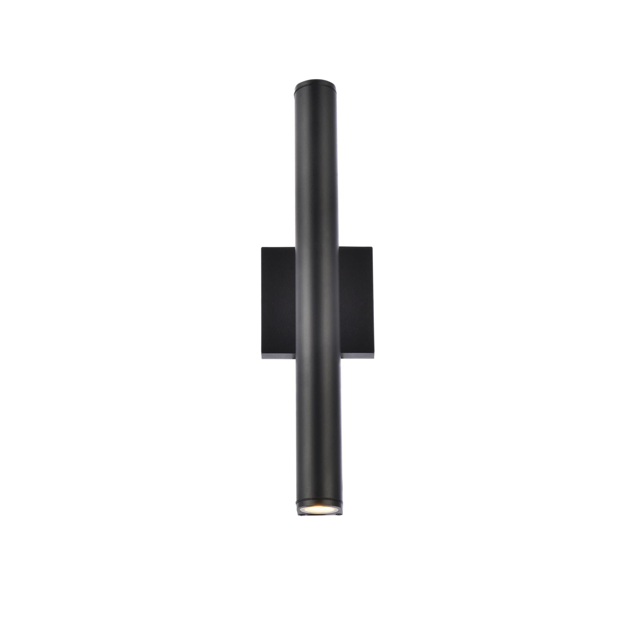 Elegant Lighting Raine 17 Inch Tall LED Outdoor Wall Light