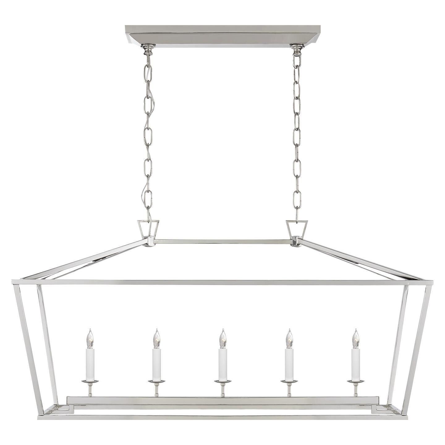 Chapman & Myers Darlana 41 Inch 5 Light Linear Suspension Light by Visual Comfort Signature Collection