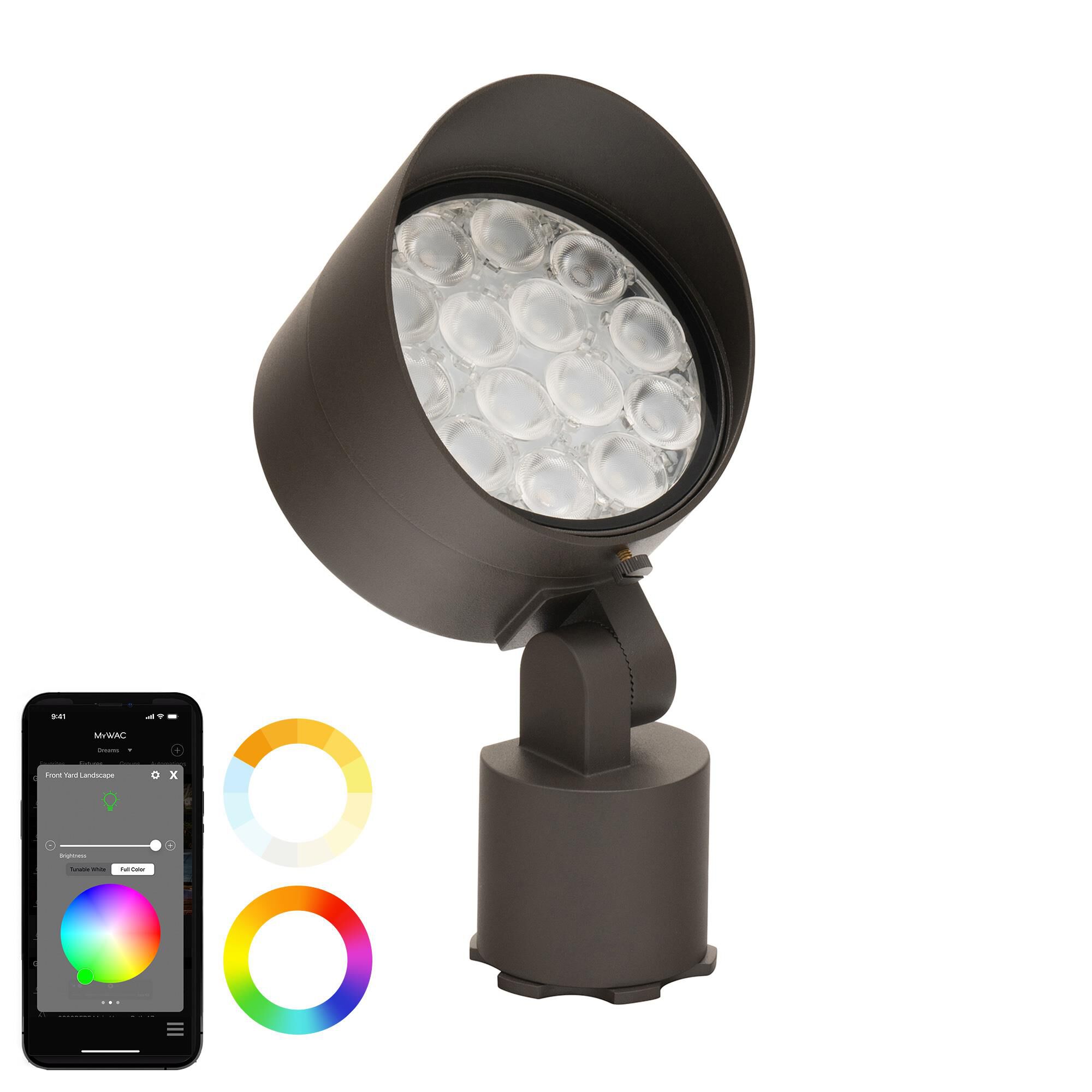 Colorscaping 9 Inch Outdoor Spot Light by WAC Lighting