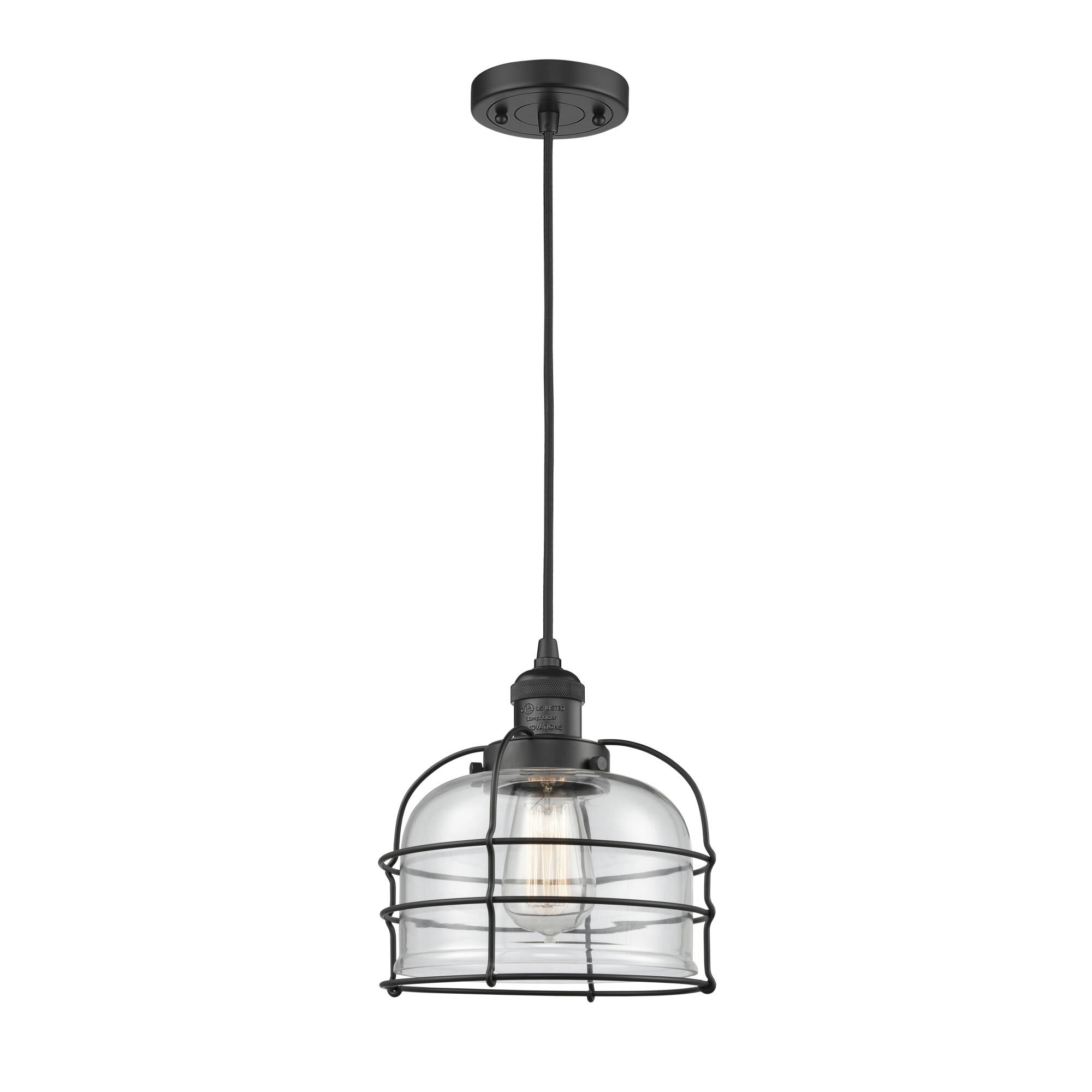 Innovations Lighting Bruno Marashlian Large Bell Cage 9 Inch Mini Pendant