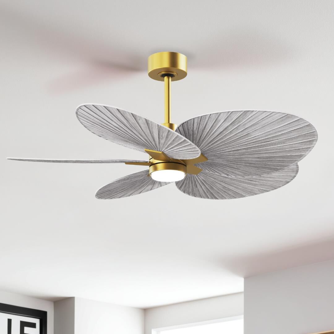 Shown in Brushed Brass finish