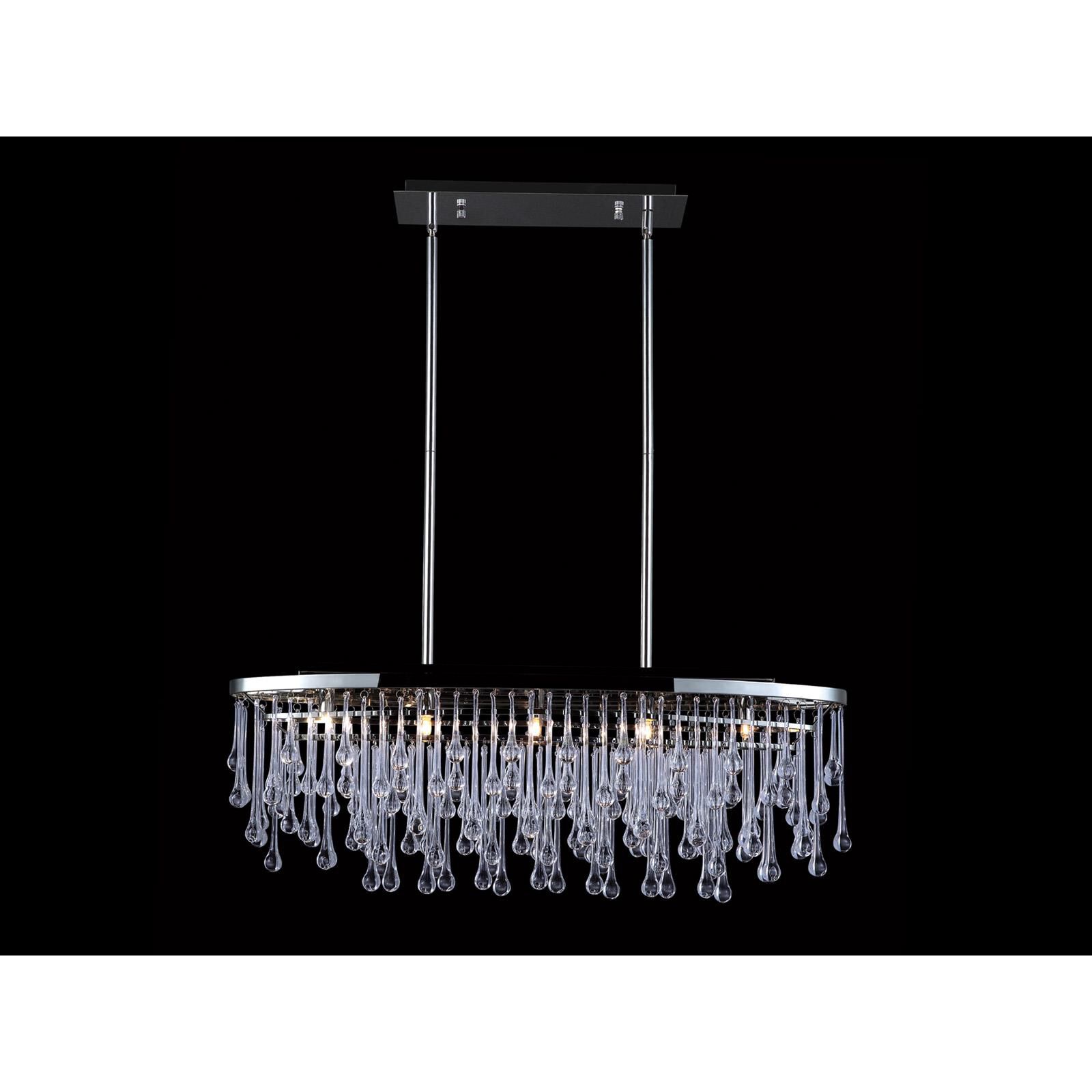Hollywood Blvd. 34 Inch 5 Light Linear Suspension Light by Avenue Lighting