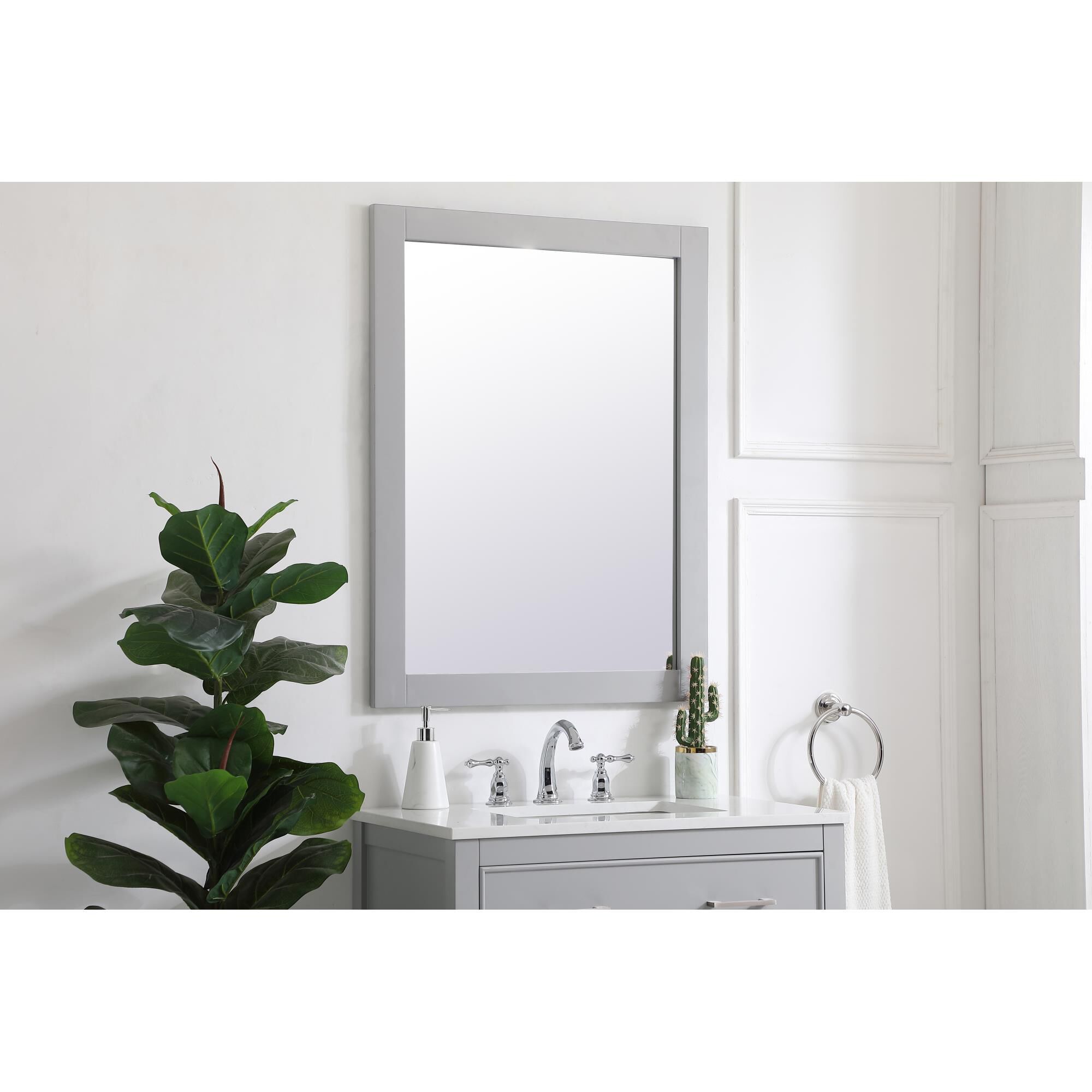 Aqua Decorative Mirrors by Elegant Decor