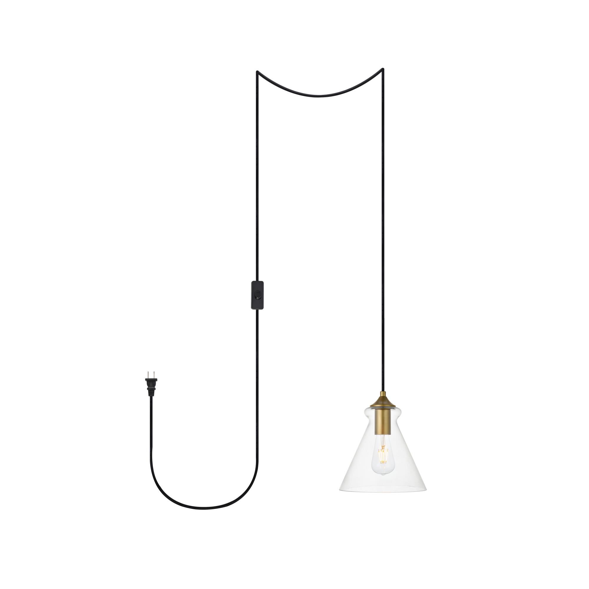 Elegant Lighting Destry 8 Inch Mini Pendant