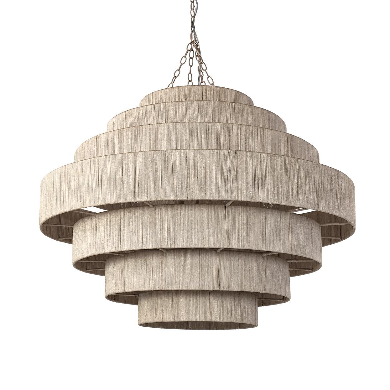 Everly 48 Inch Chandelier by Palecek