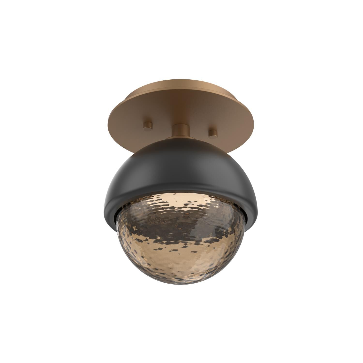 Levi Wilson Cabochon 6 Inch Flush Mount by Hammerton Studio