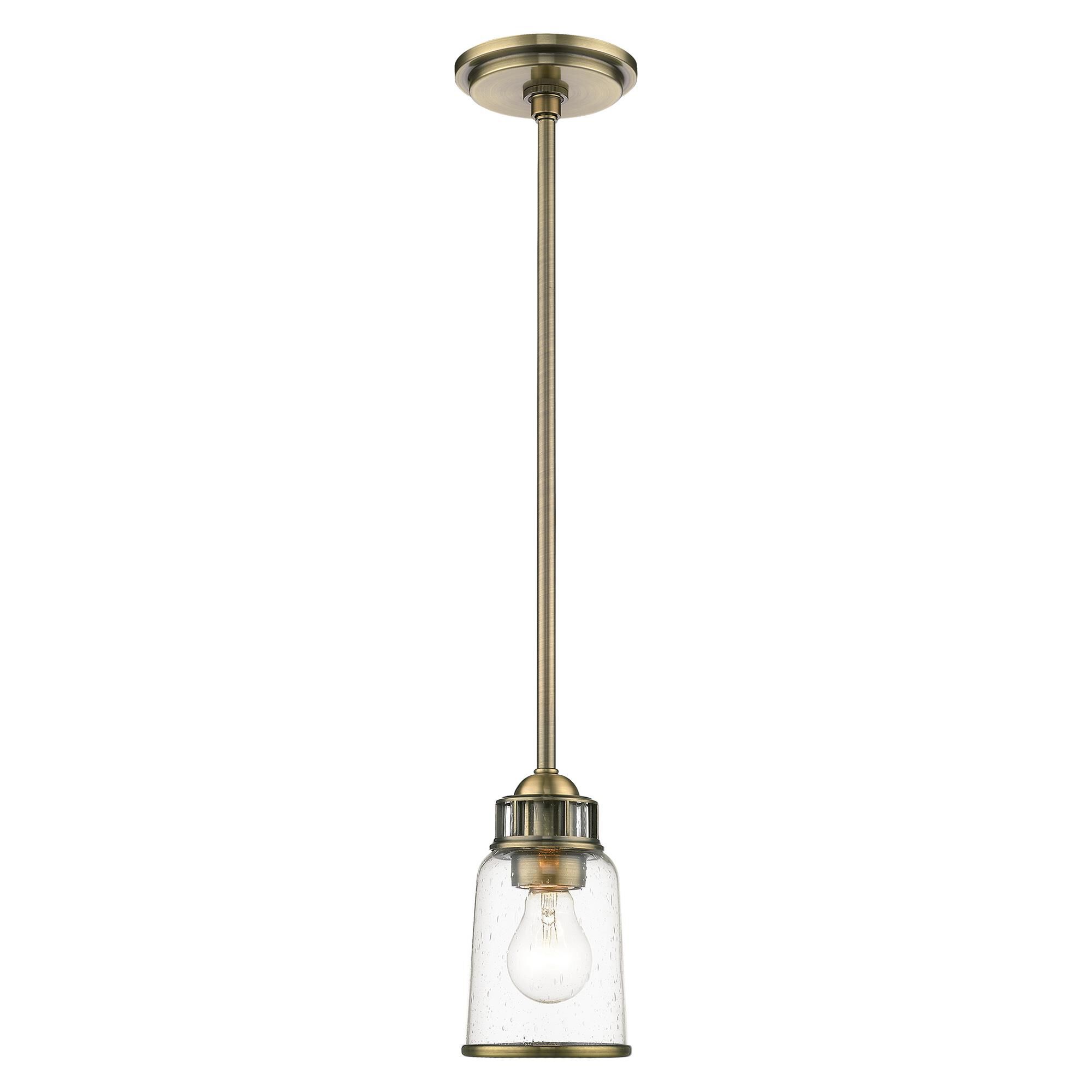 Livex Lighting Lawrenceville 5 Inch Mini Pendant
