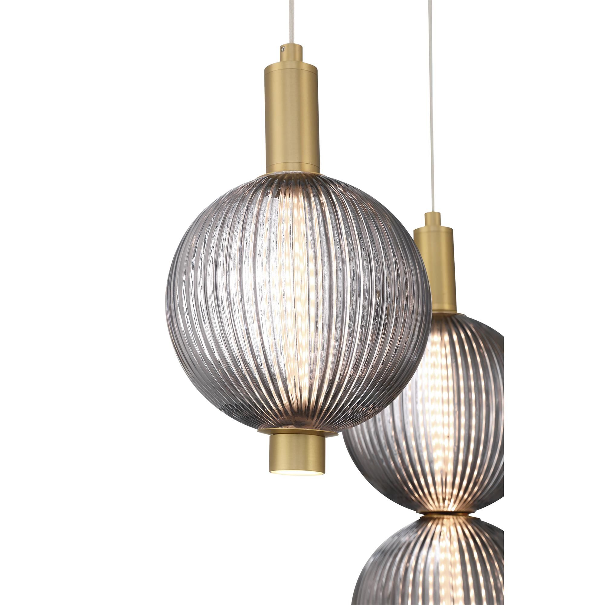 Palmas 30 Inch 7 Light Multi Light Pendant,