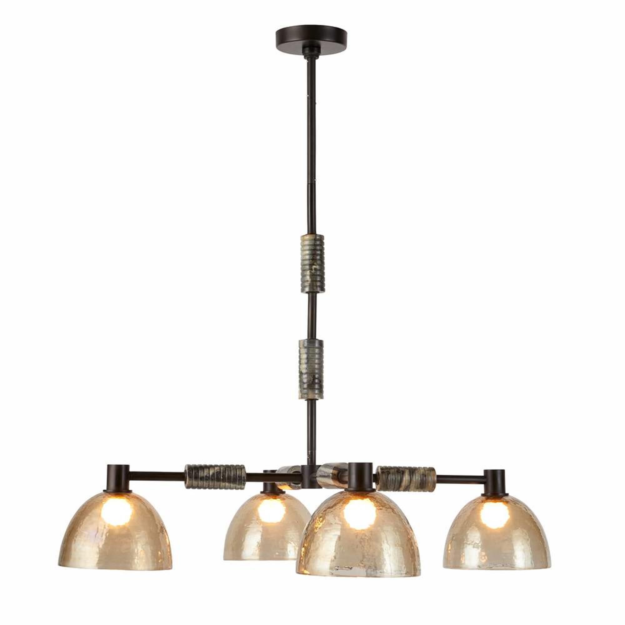 Shown in Blackened Iron finish