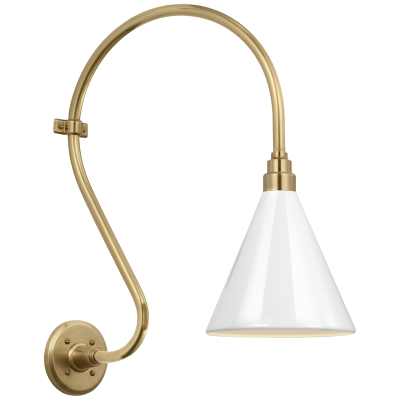 Thomas O'Brien Academy Barn Light 24 Inch Outdoor Wall Light by Visual Comfort Signature Collection