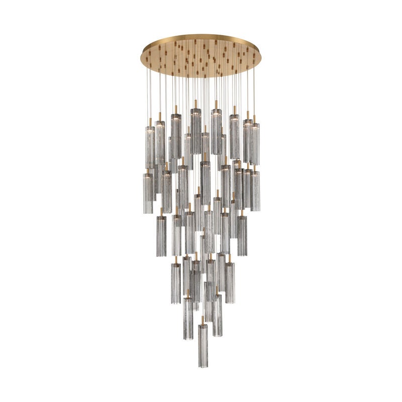 Addis 36 Inch Multi Light Pendant by Crystorama