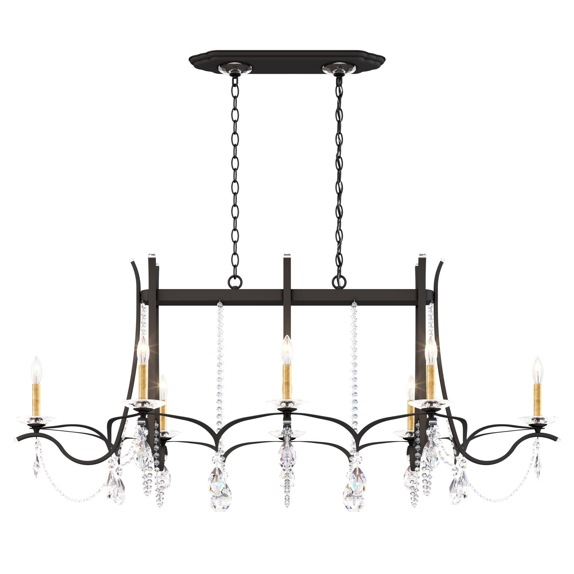 Vesca 30 Inch 8 Light Chandelier by Schonbek
