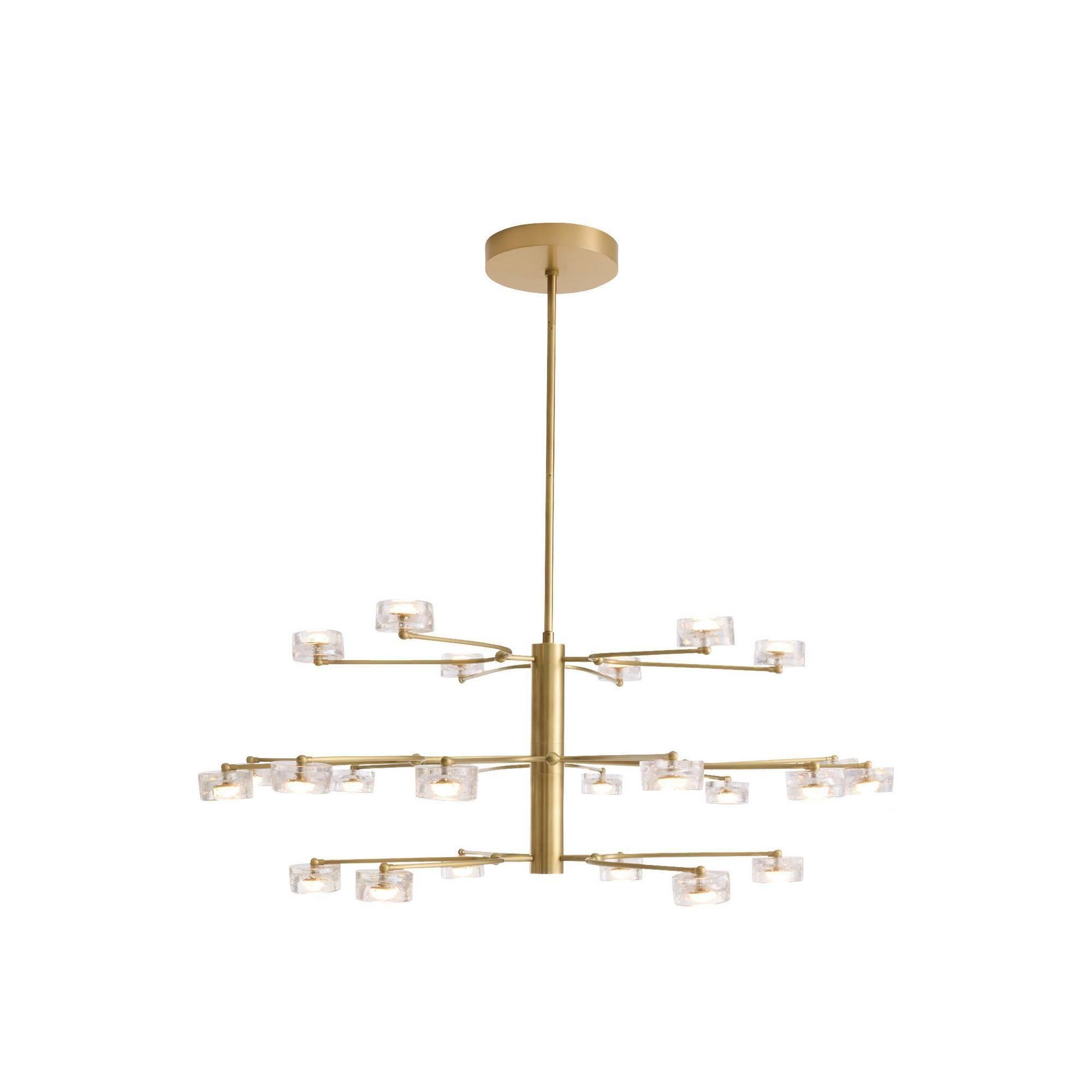 Shown in Antique Brass finish and Clear glass