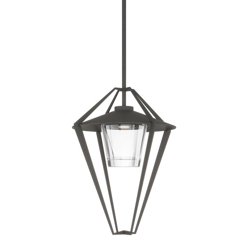 Stellar Medium Outdoor Hanging Lantern by Hubbardton Forge