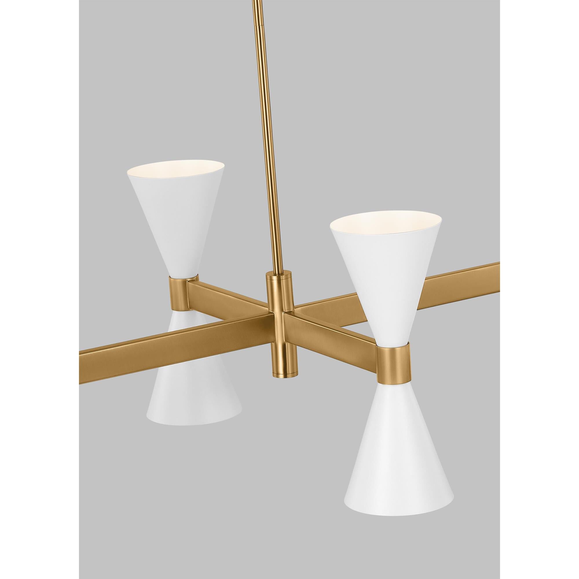 Albertine 42 Inch 8 Light Chandelier by Visual Comfort Studio Collection