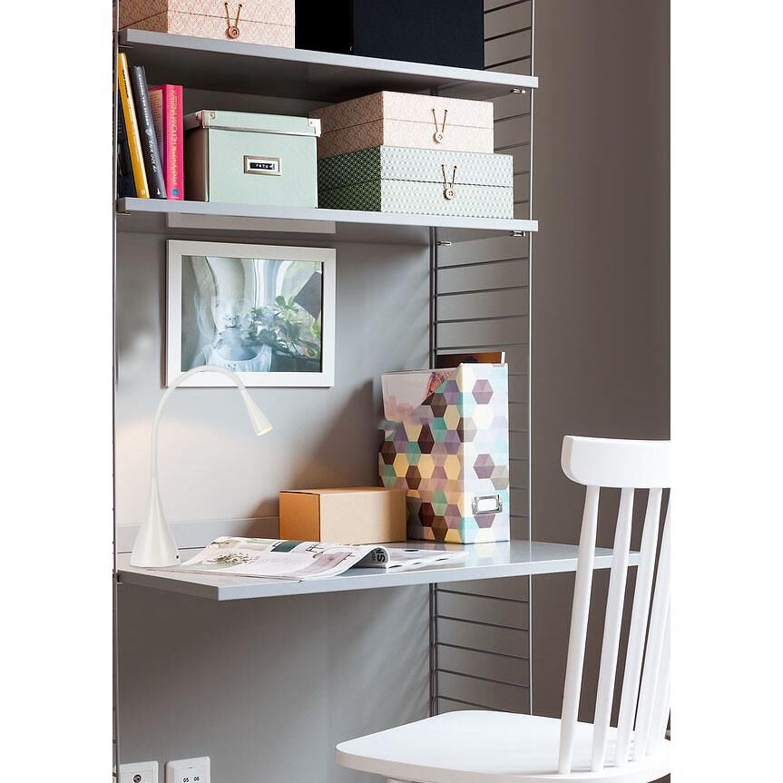 Shown in Glossy  White finish