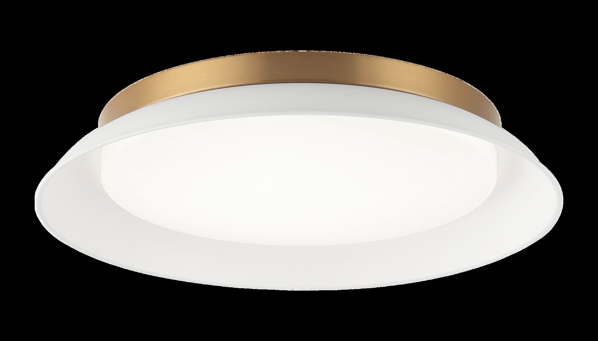 Shown in Brass finish
