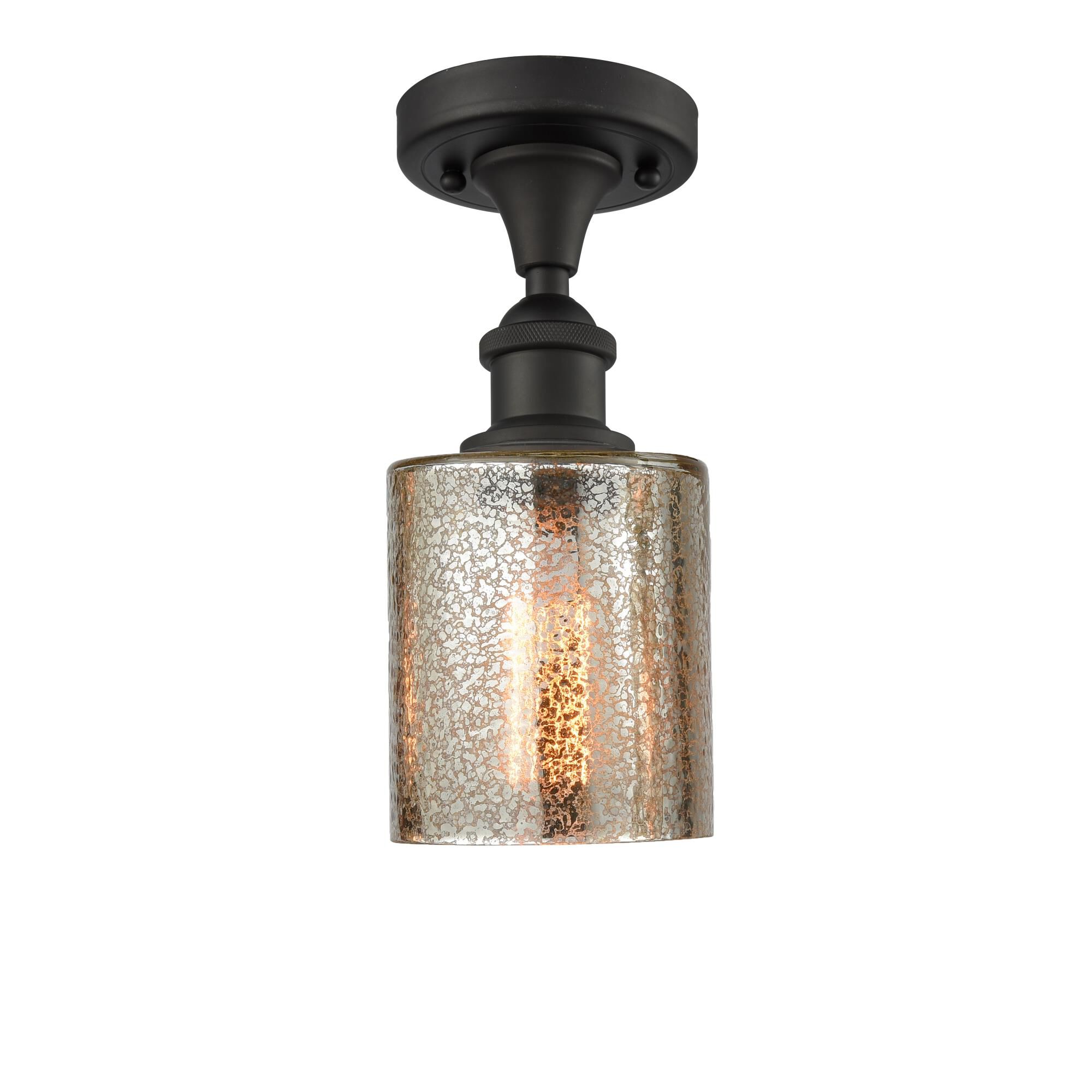 Shown in Oil Rubbed Bronze finish and Mercury glass