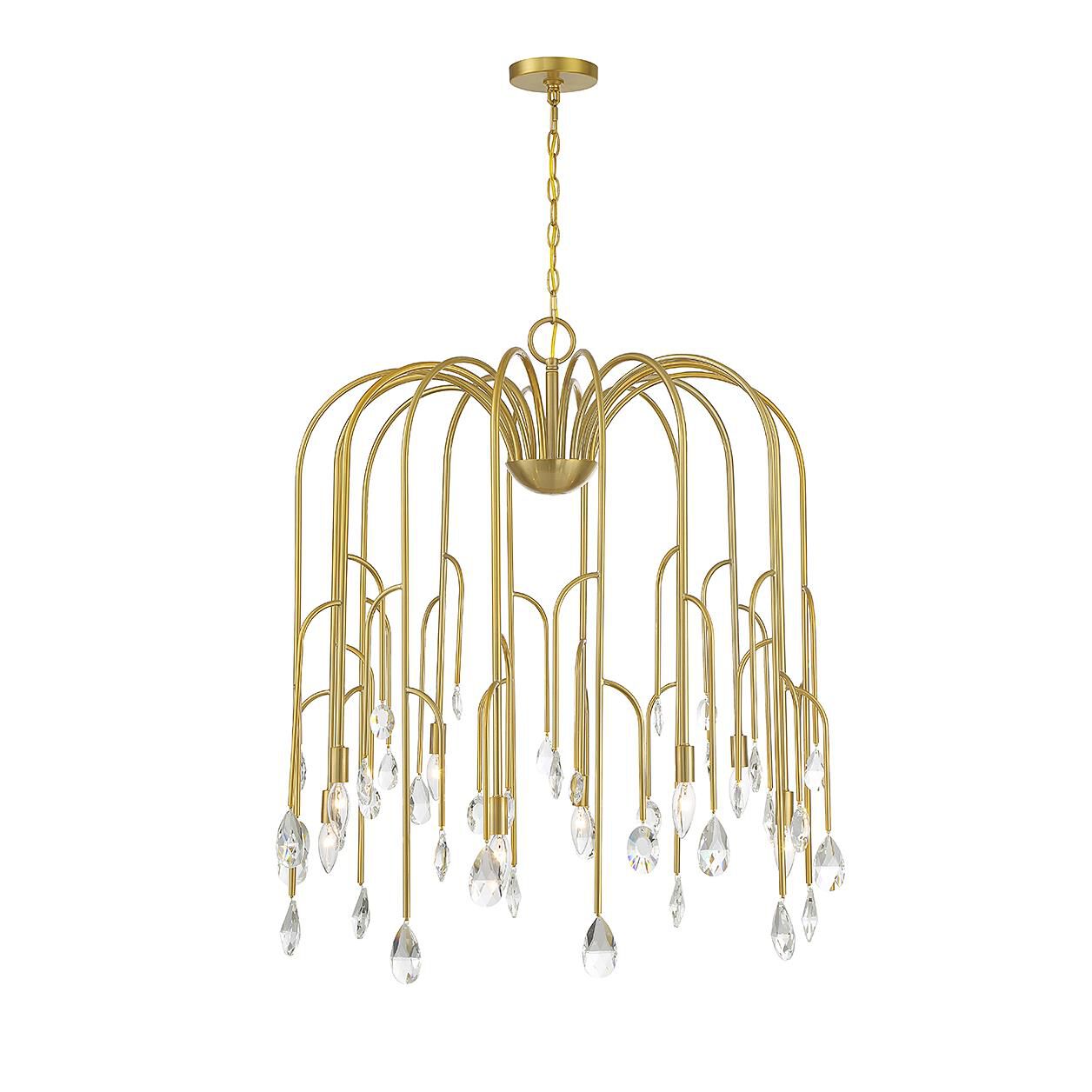 Anholt 32 Inch 8 Light Chandelier by Savoy House