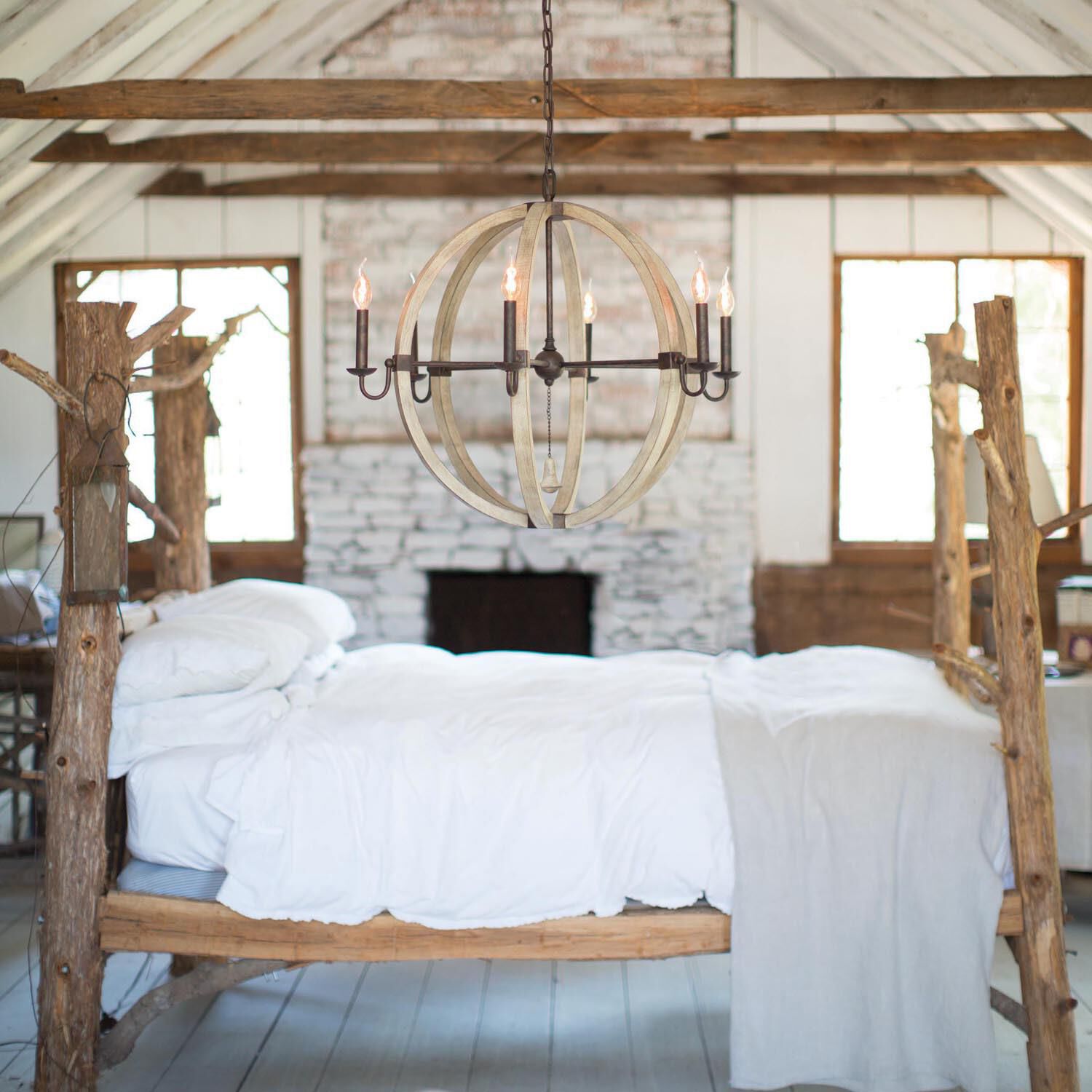 Middlefield 31 Inch 6 Light Chandelier by Fredrick Ramond