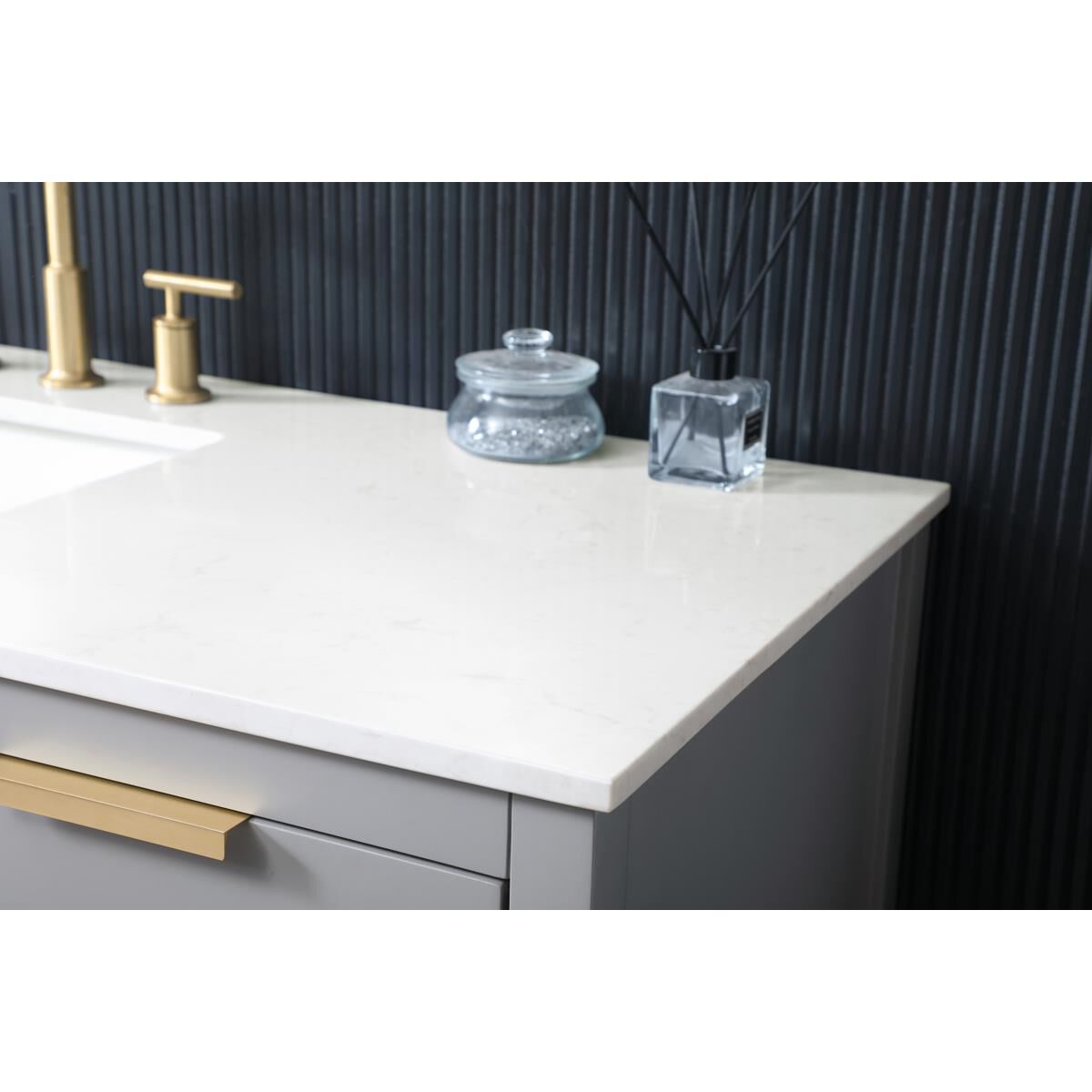 Larkin 54 Inch Bath Vanity by Elegant Decor
