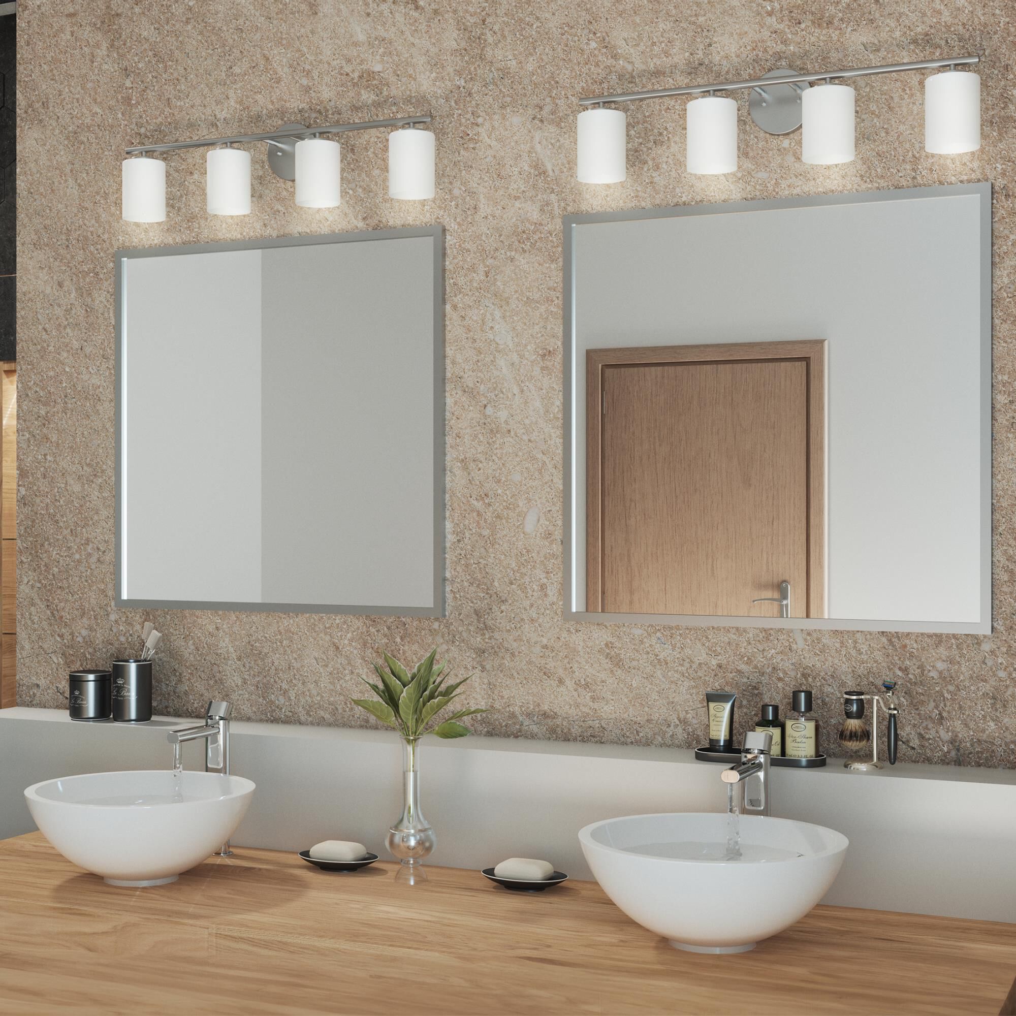 Replay 31 Inch 4 Light Bath Vanity Light by Progress Lighting