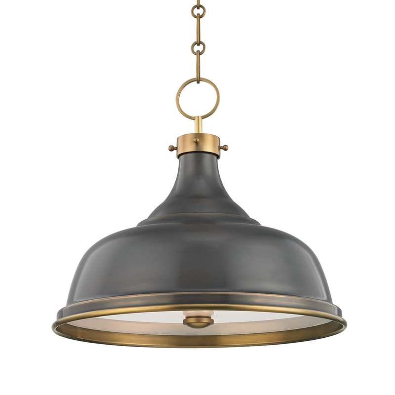 Mark D. Sikes Metal No. 1 Small Pendant Light by Hudson Valley Lighting