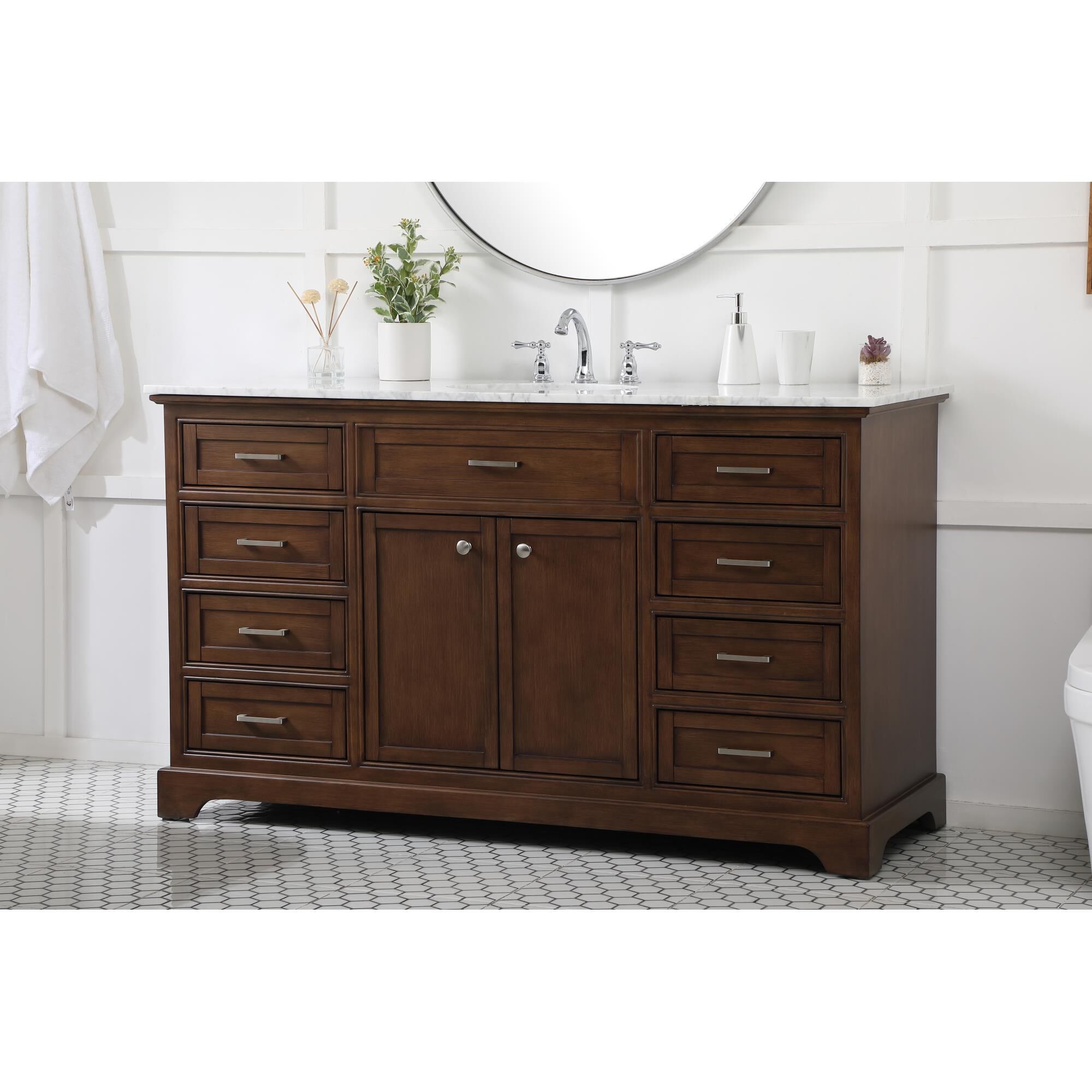 Americana Bath Vanity by Elegant Decor