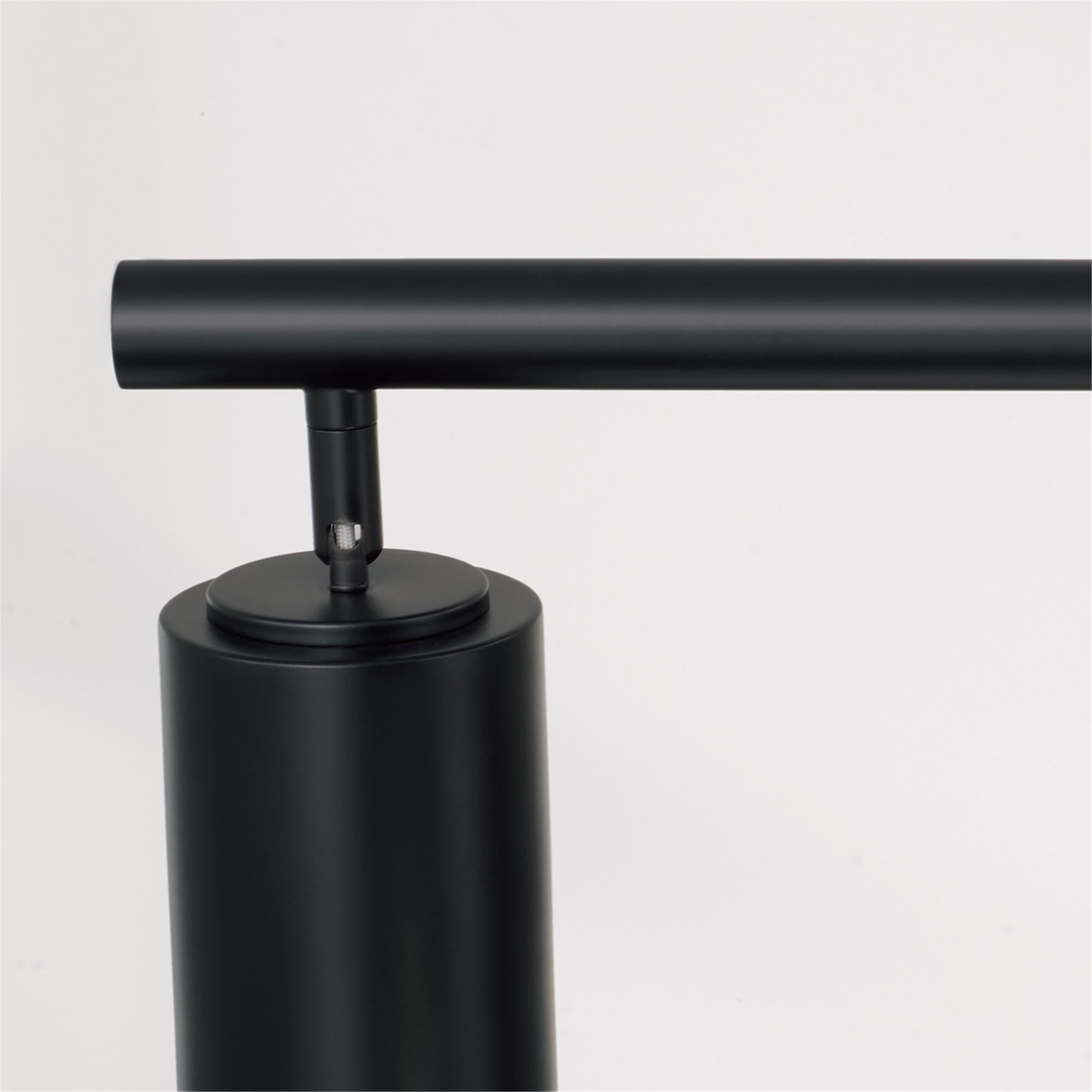 Shown in Matte Black finish and Matte Black Metal s With White Interior shade