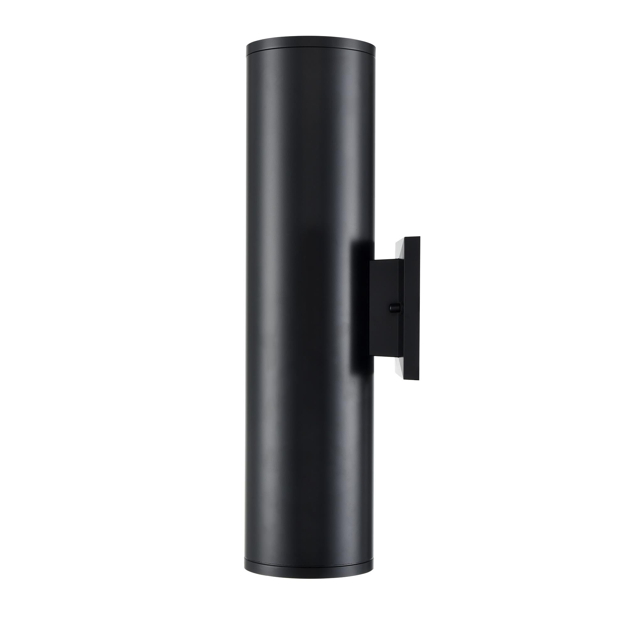 Shown in Powder Coated Black finish and Frosted glass
