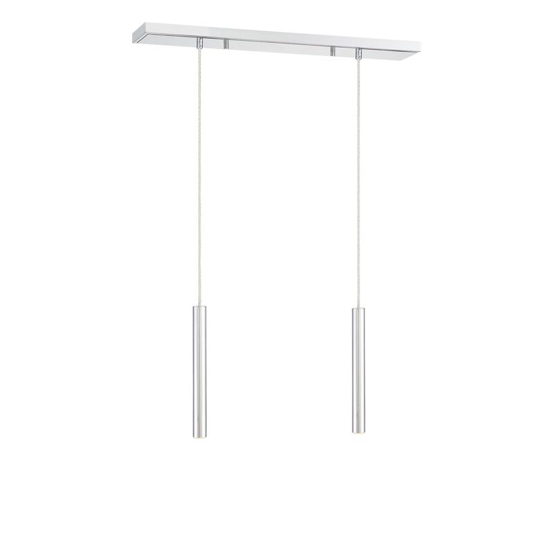 Forest 30 Inch 2 Light LED Linear Suspension Light by Z-Lite