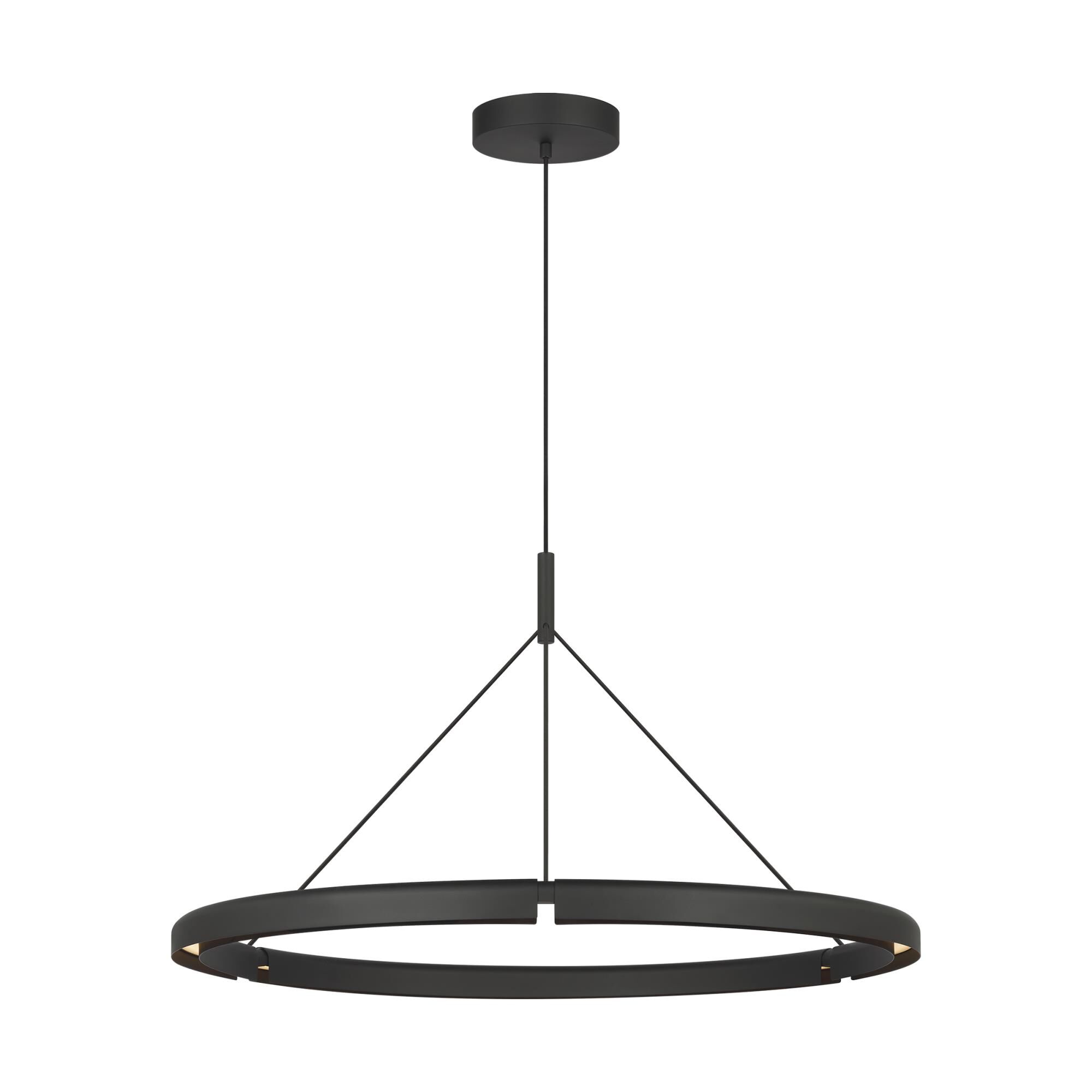 Shown in Nightshade Black finish and Aluminum shade