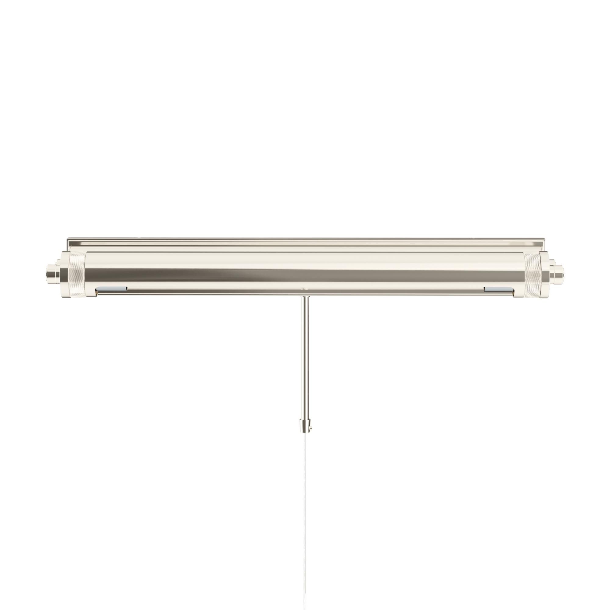 Shown in Polished Nickel finish and Metal shade