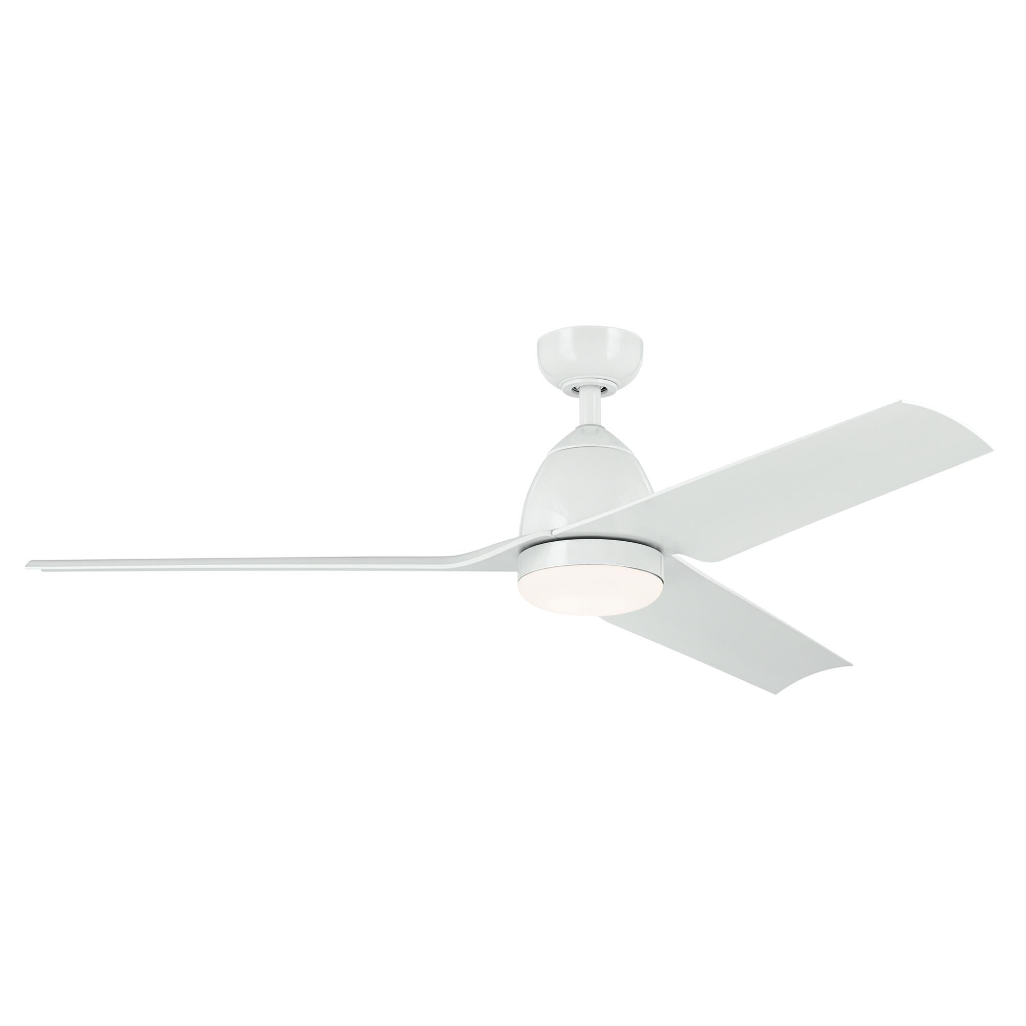 Shown in White finish and Satin Etched Cased Opal glass