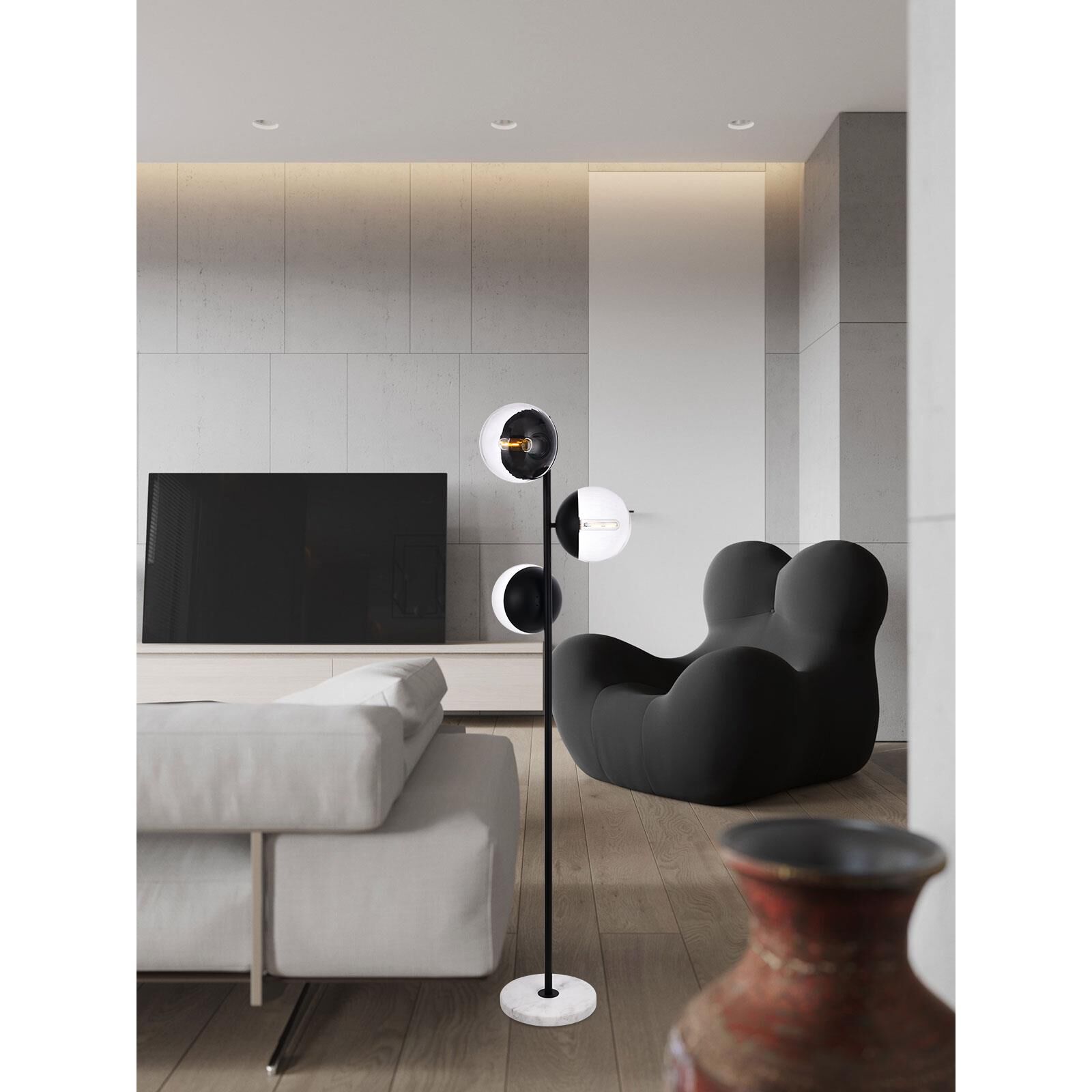 Eclipse 65 Inch Floor Lamp by Elegant Lighting