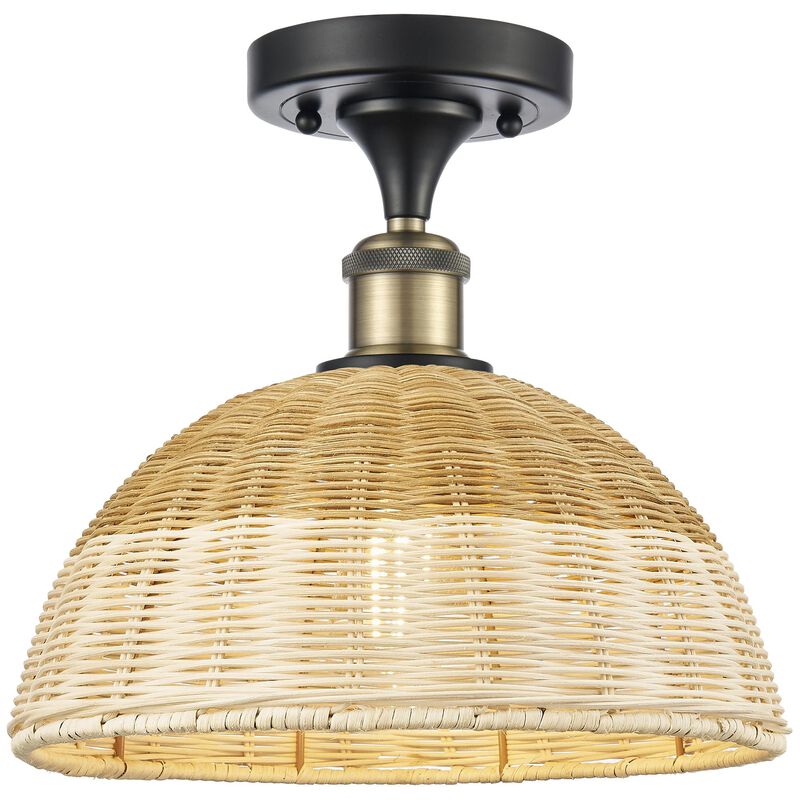 Bruno Marashlian Bristol Natural II Semi Flush Mount by Innovations Lighting