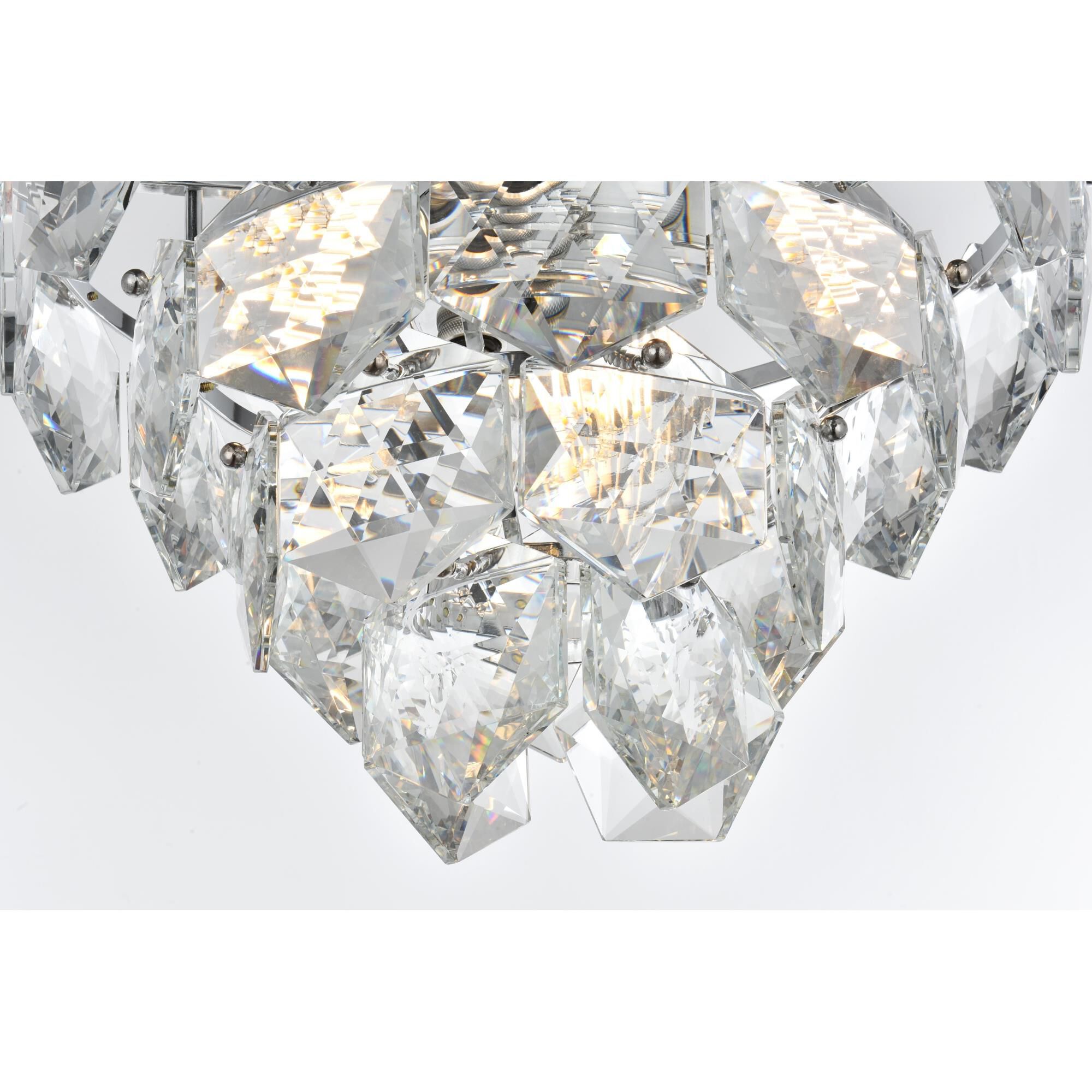Adaline 16 Inch Flush Mount by Elegant Lighting